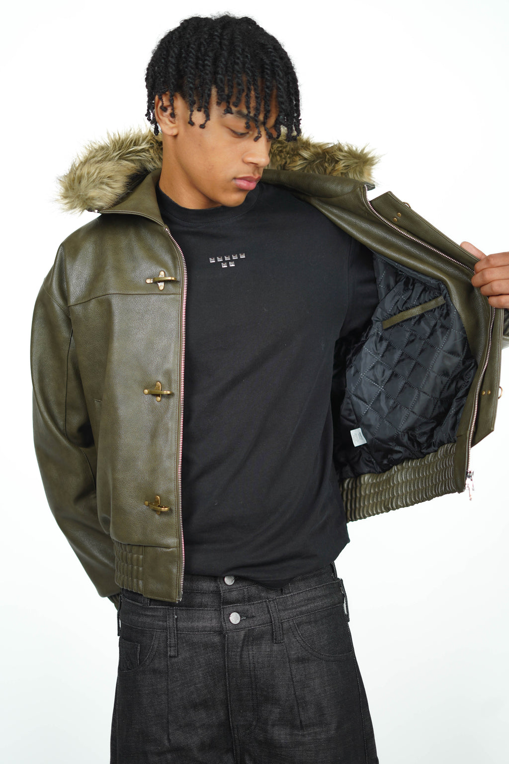 GREEN ABORNED JACKET