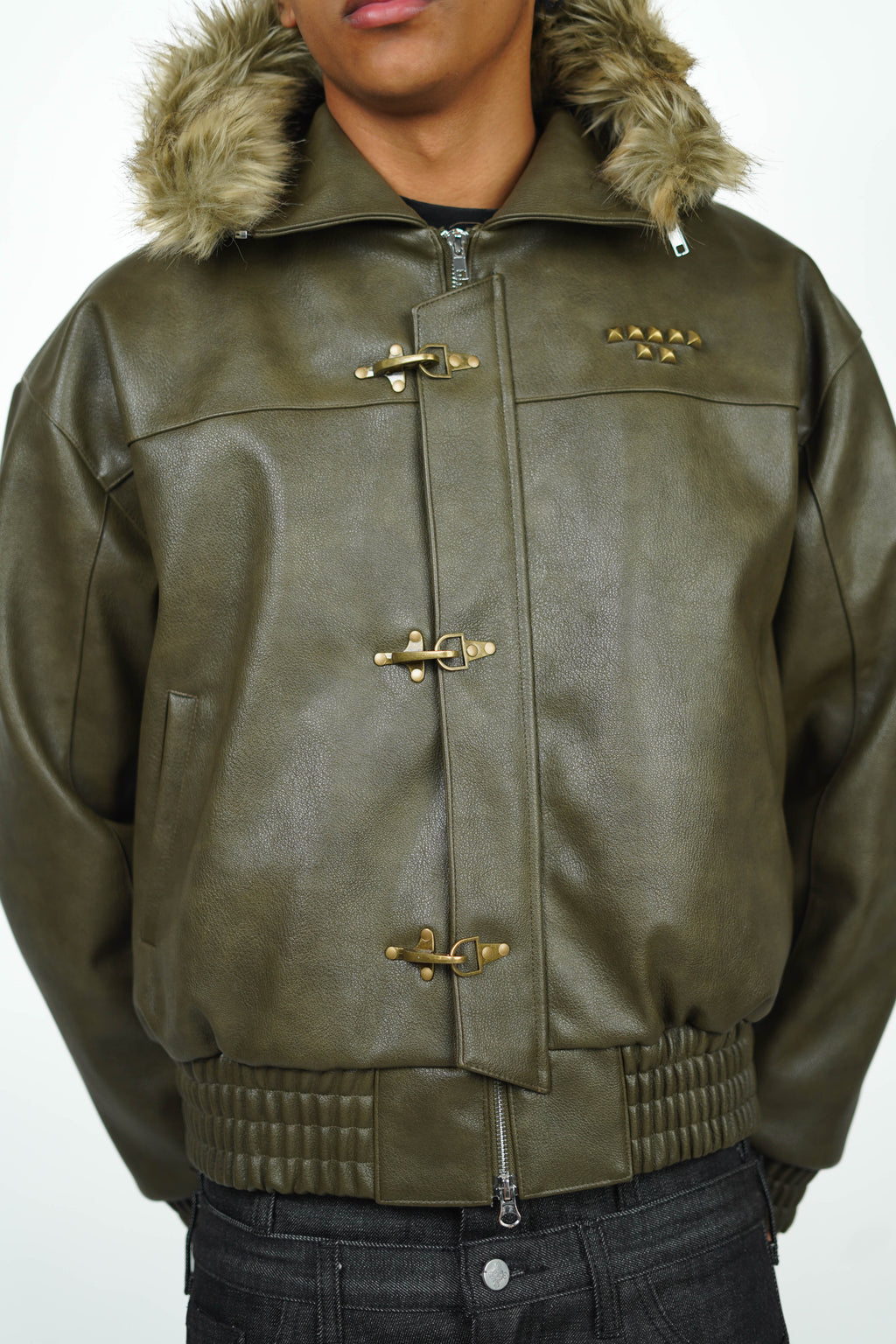GREEN ABORNED JACKET