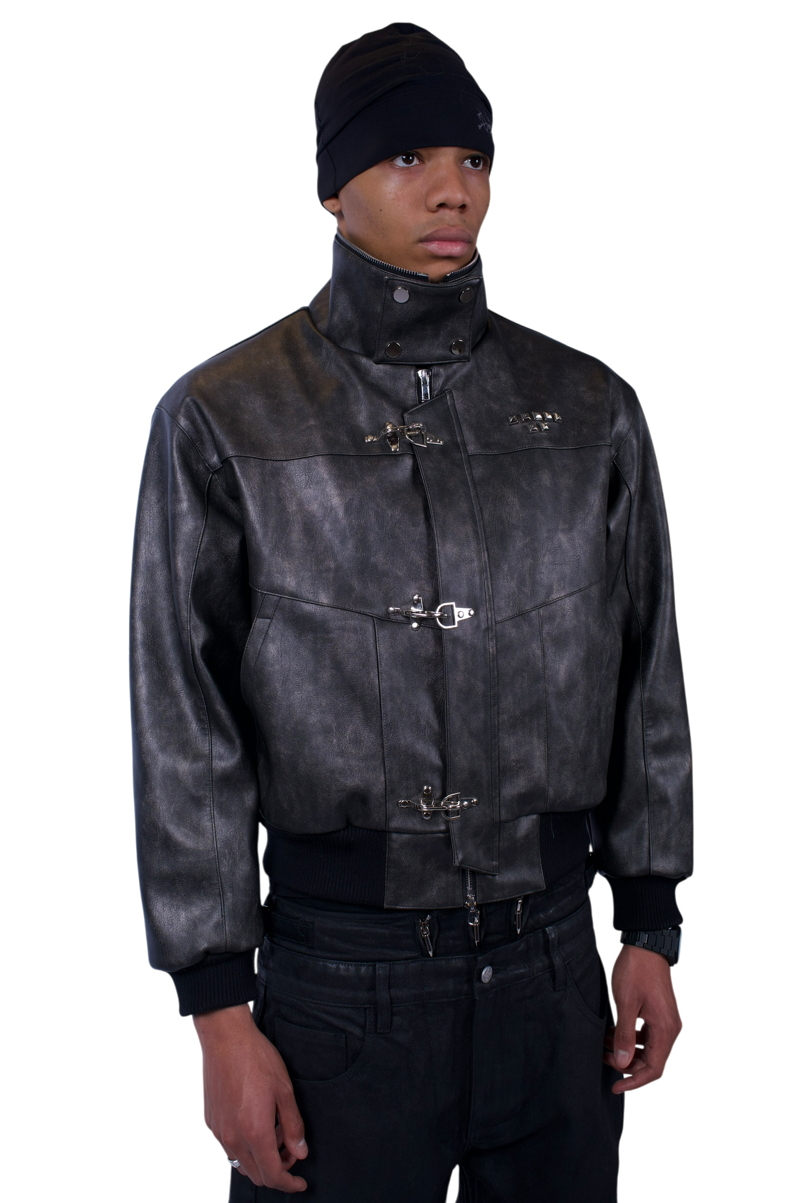 EMBOSSED WASHED JACKET