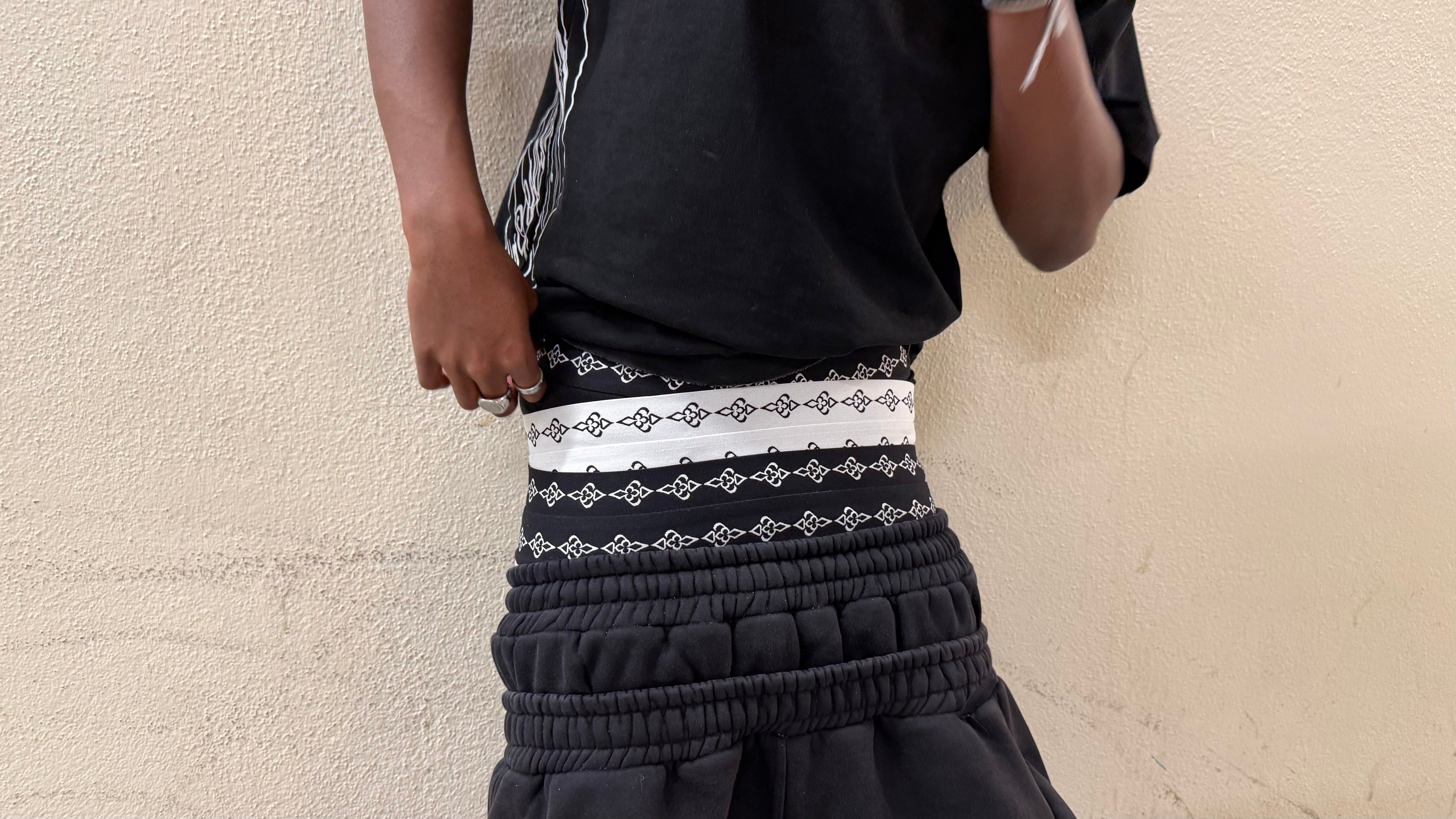 DOUBLE WAISTED BOXERS