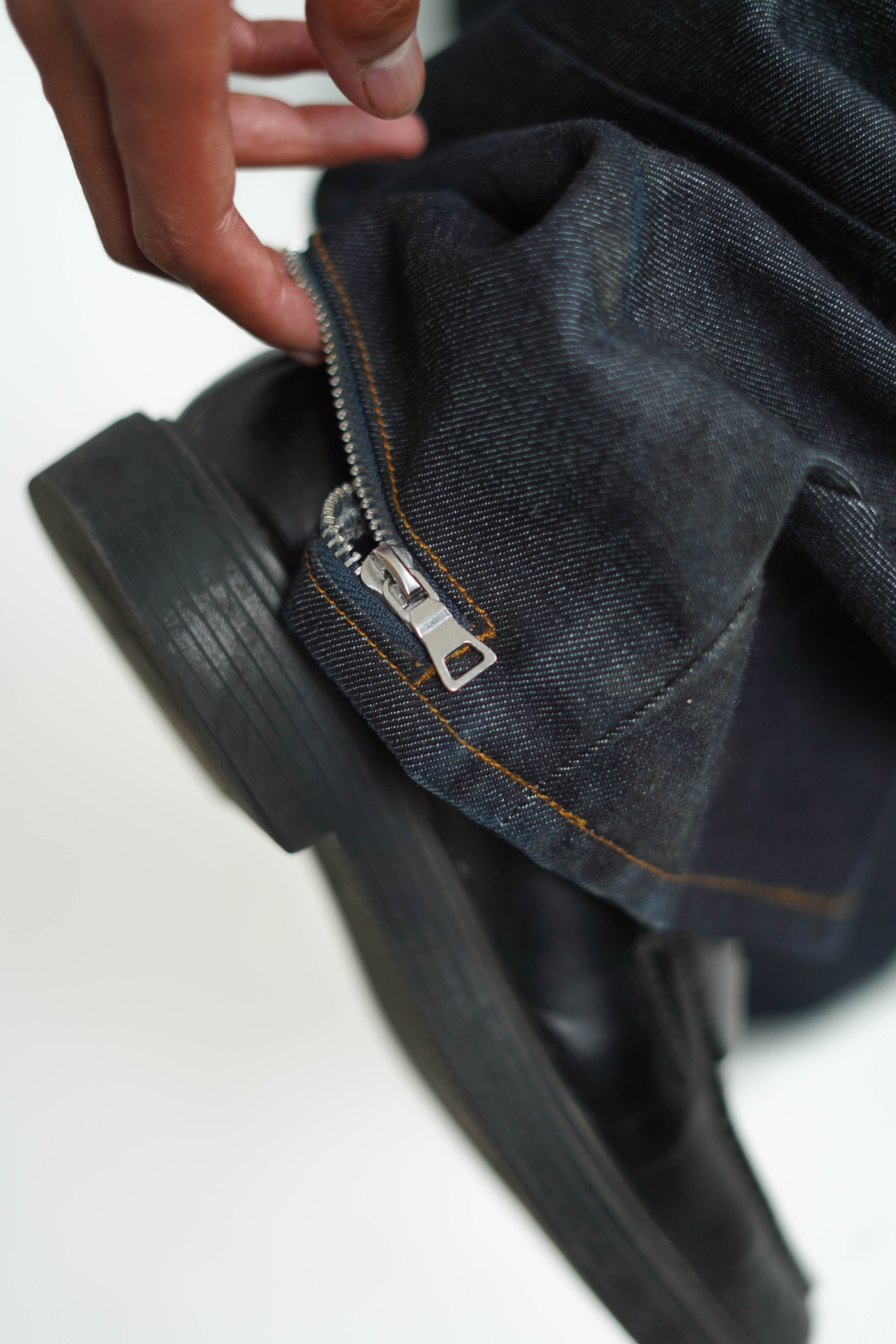 CARD SELVEDGE BLUE JEANS
