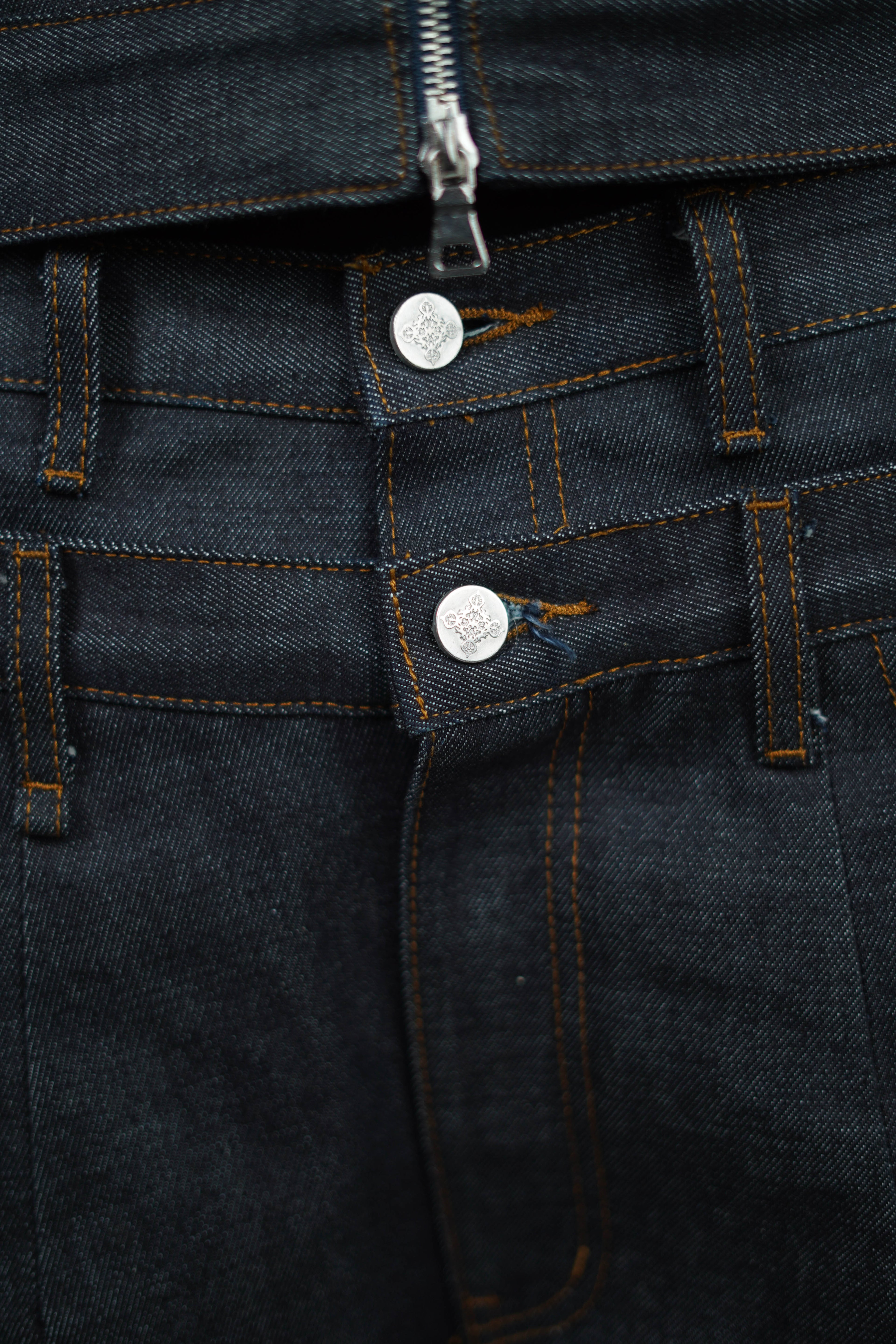 CARD SELVEDGE BLUE JEANS