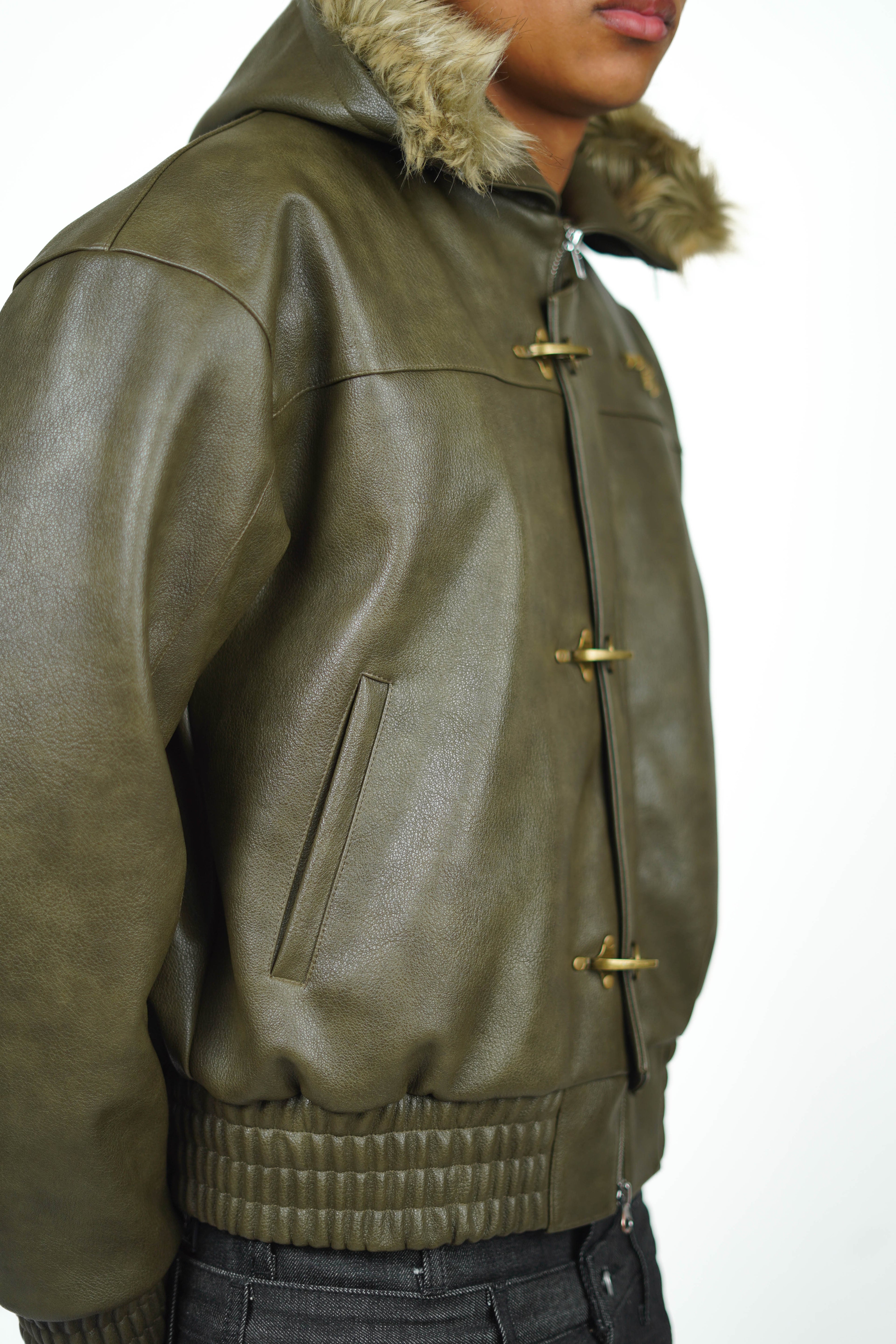 GREEN ABORNED JACKET