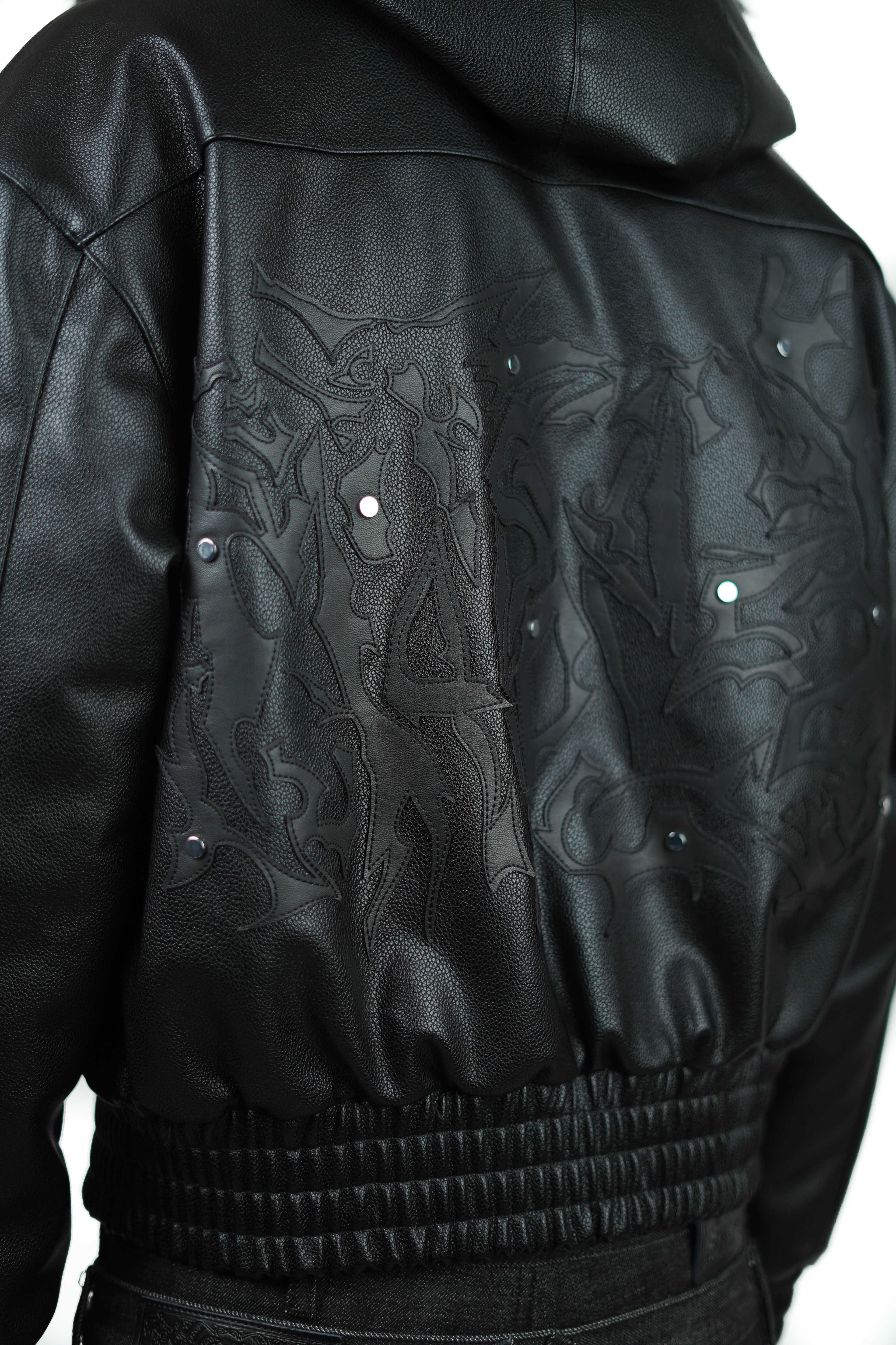 BLACK ABORNED JACKET
