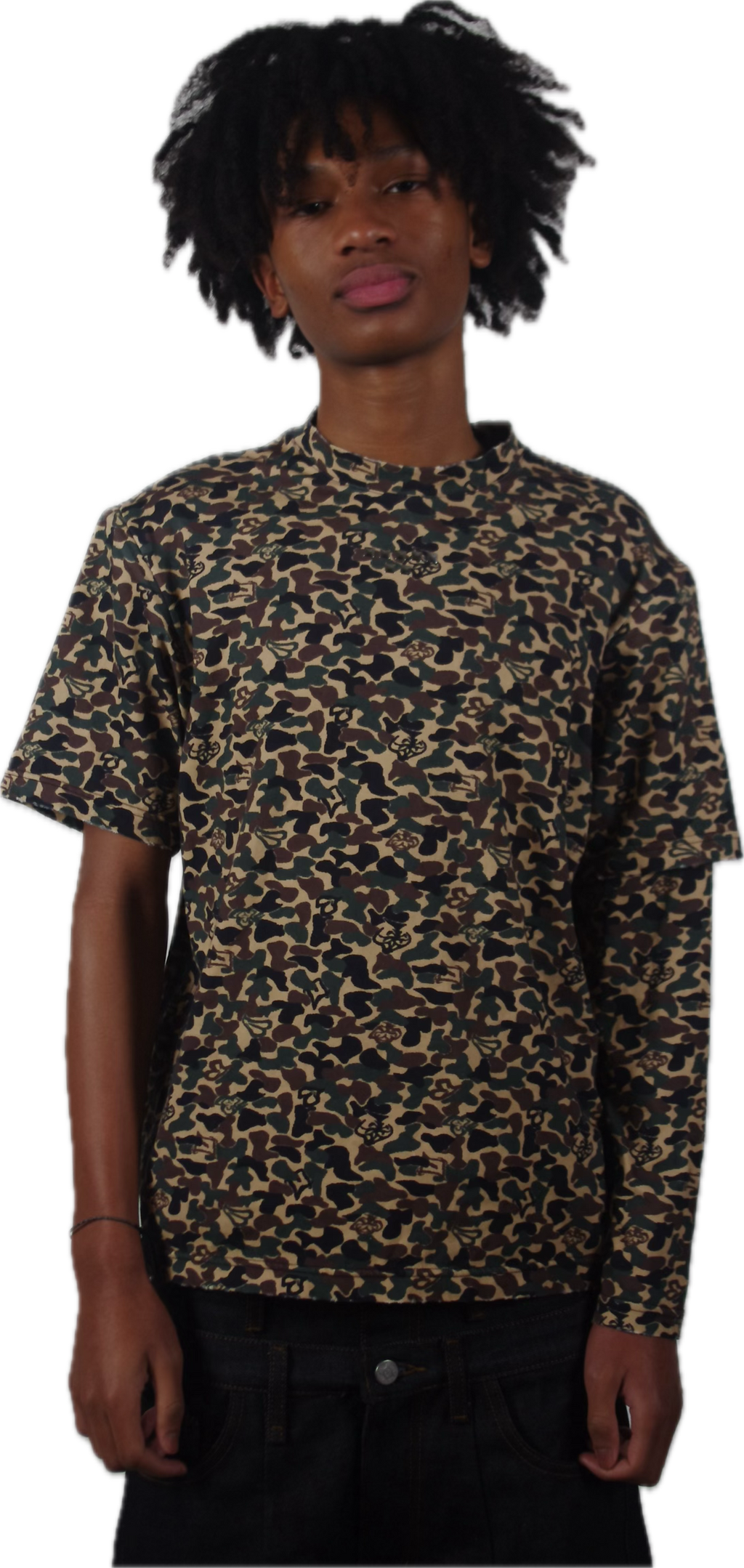 Studded Camo Tee