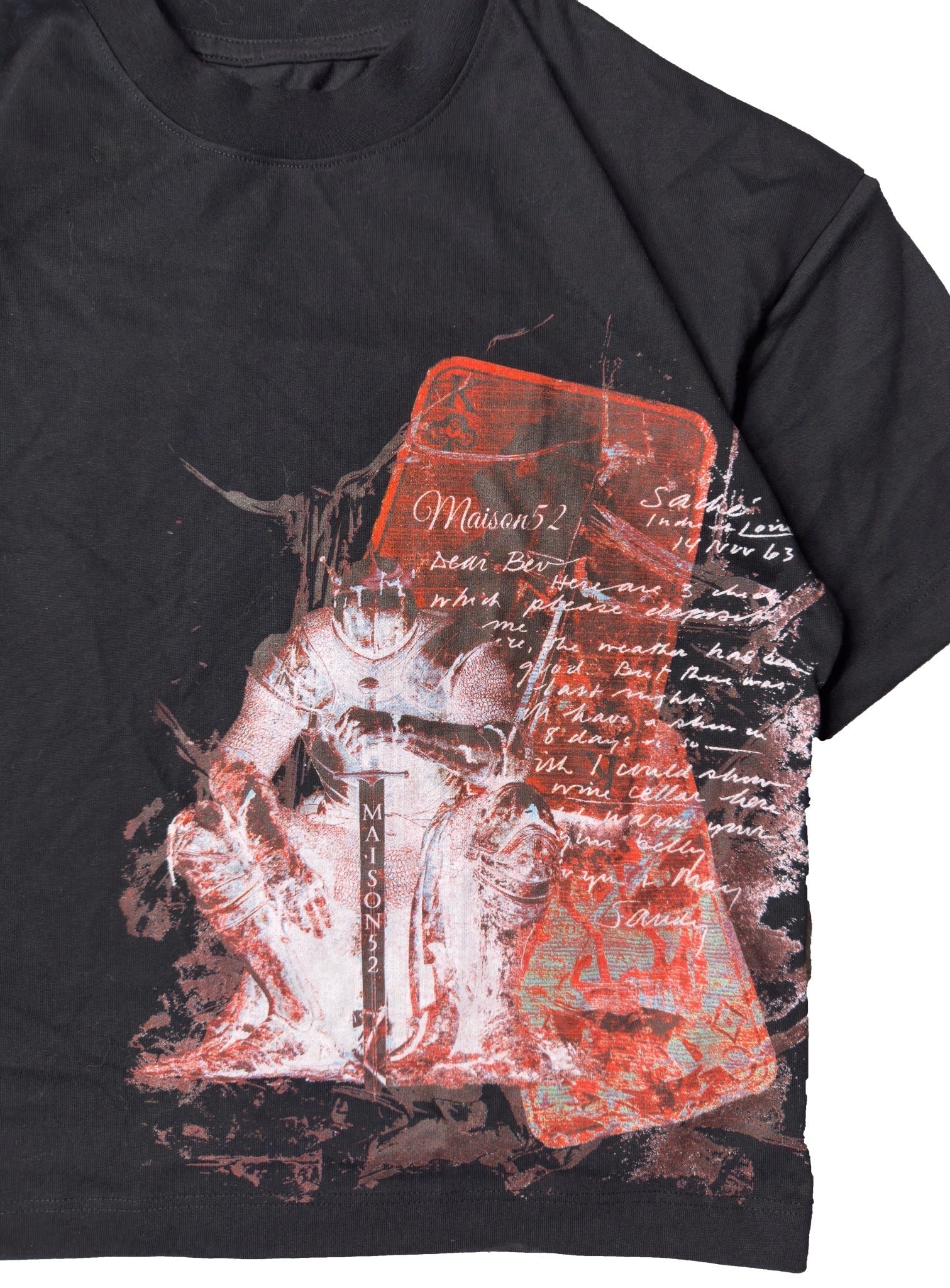 BLACK FALLEN KNIGHT TEE