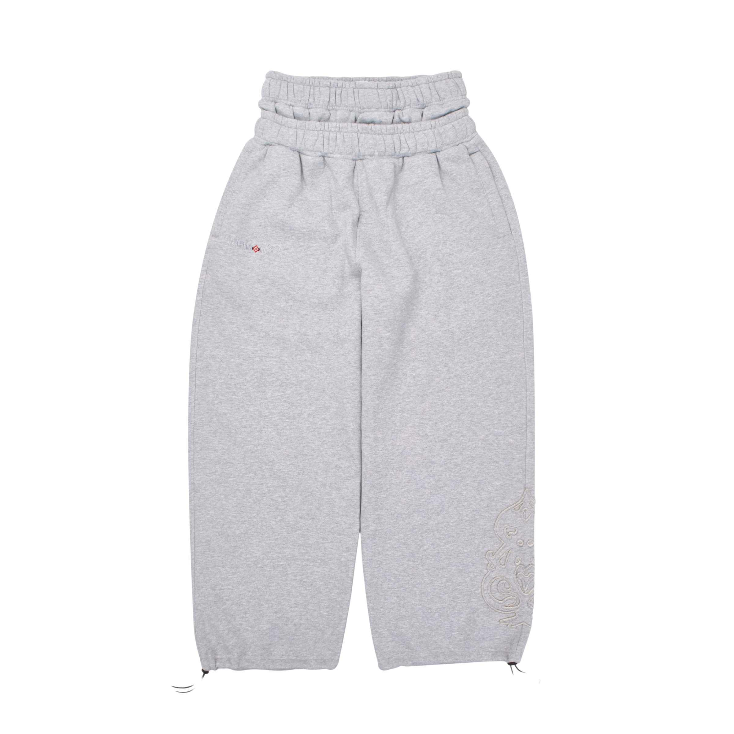 CARD SWEAT PANT grey