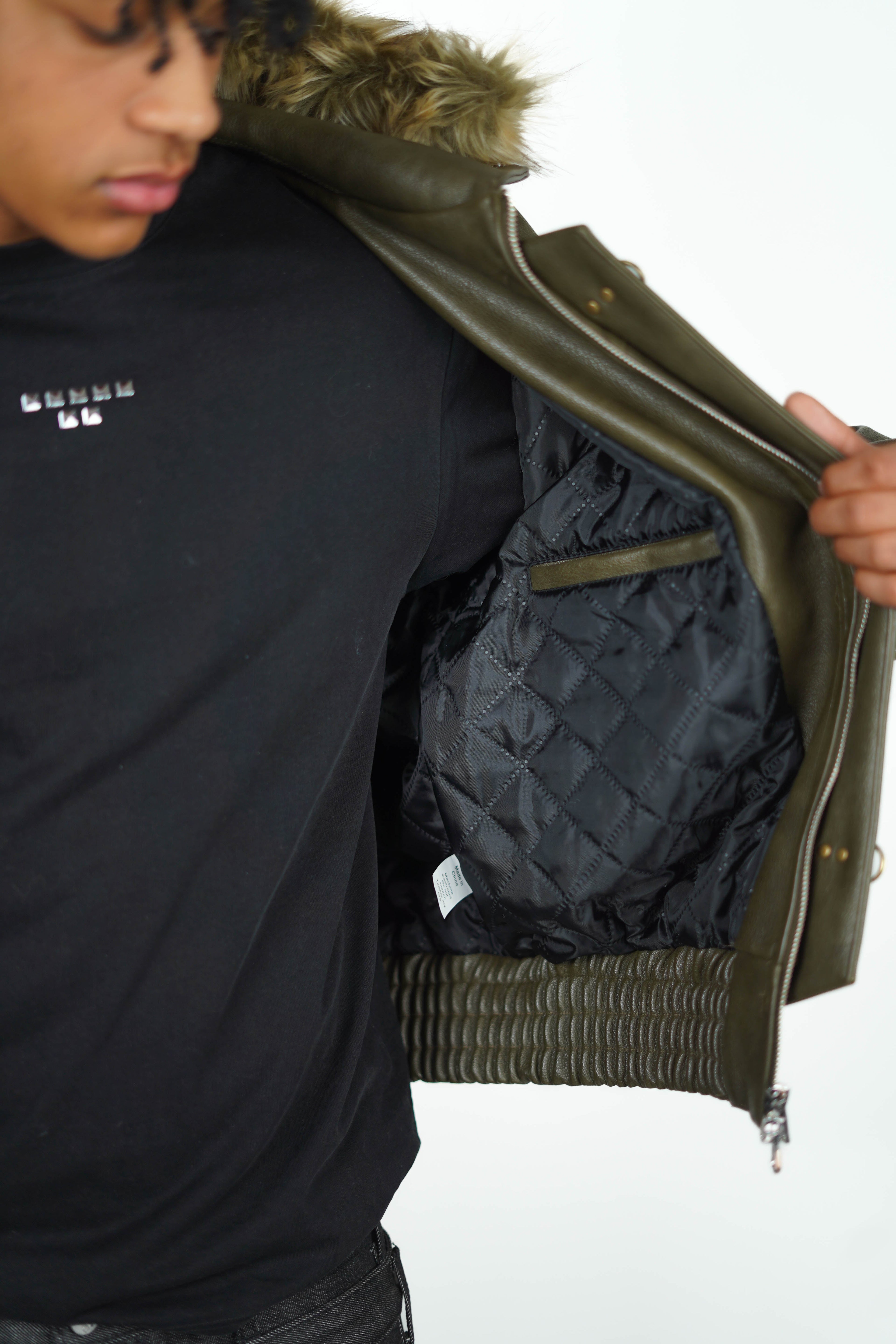 GREEN ABORNED JACKET