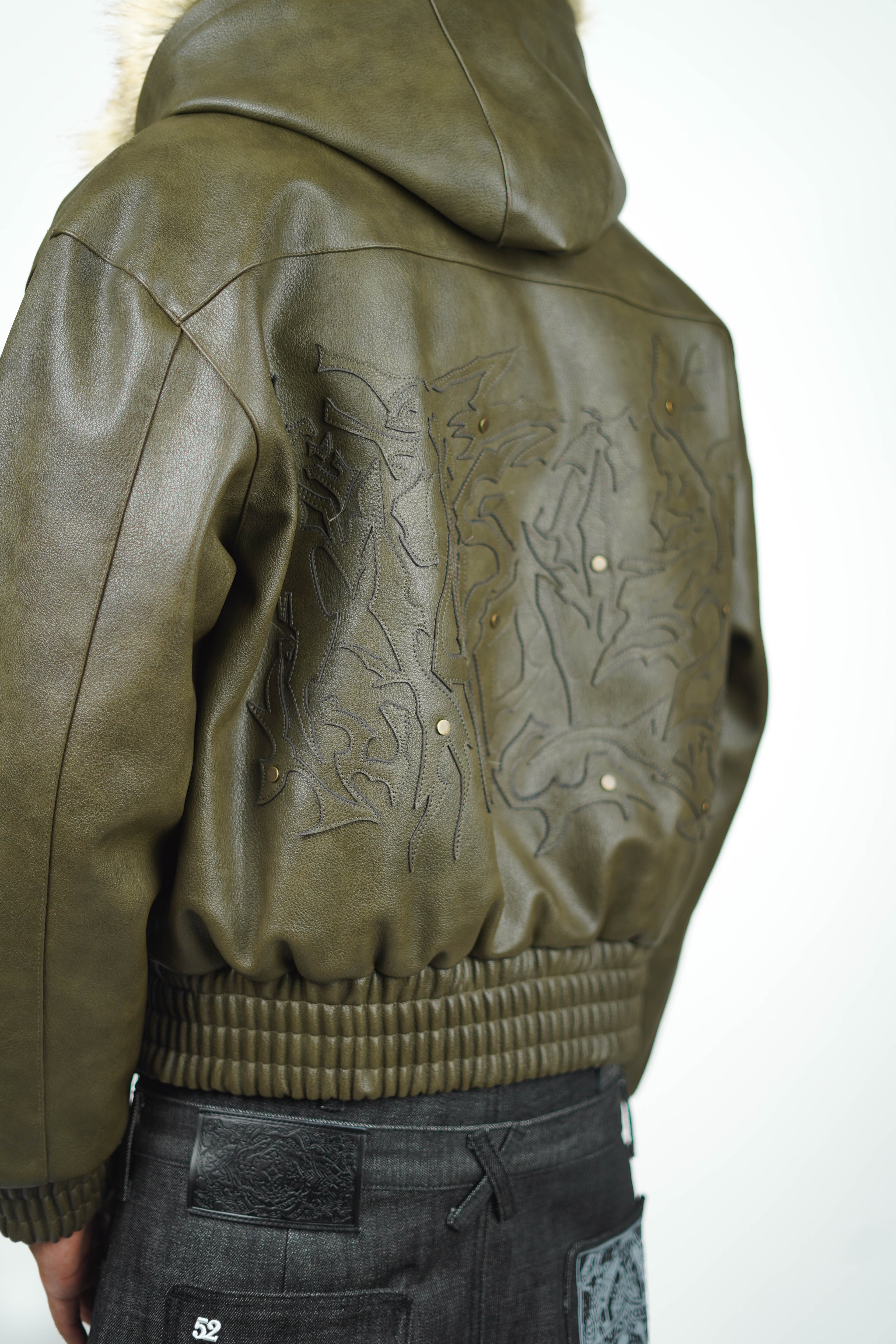 GREEN ABORNED JACKET