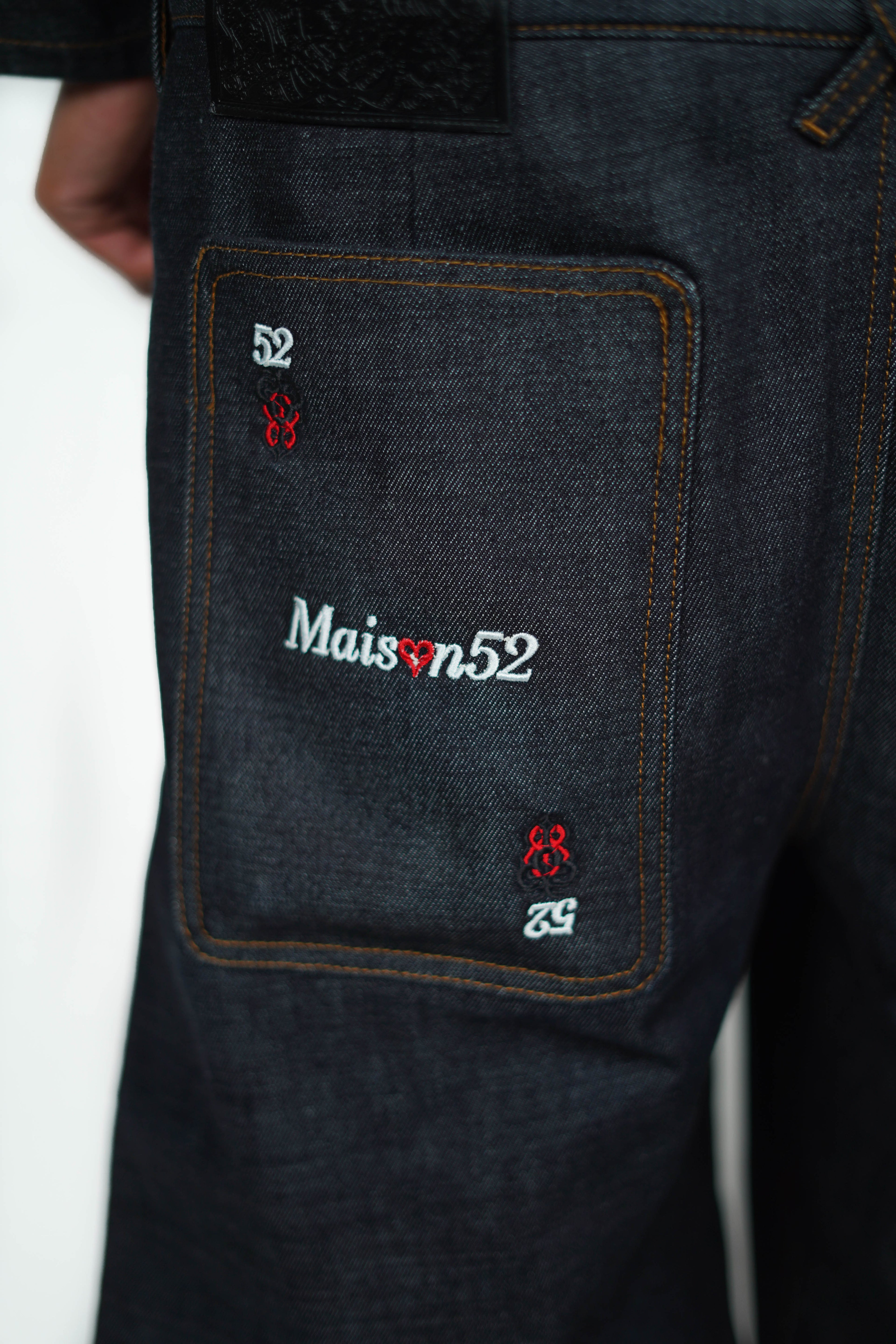 CARD SELVEDGE BLUE JEANS