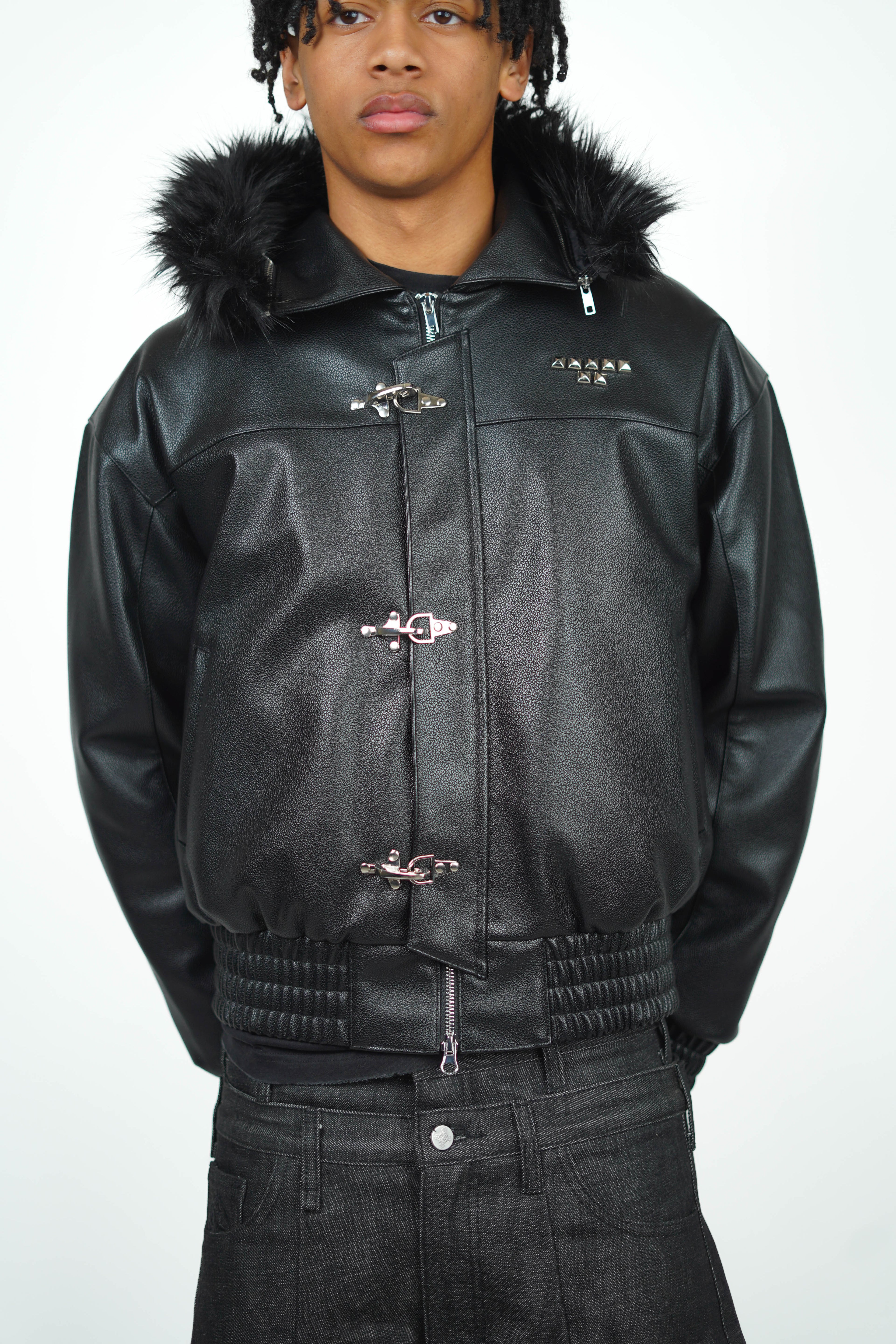 BLACK ABORNED JACKET