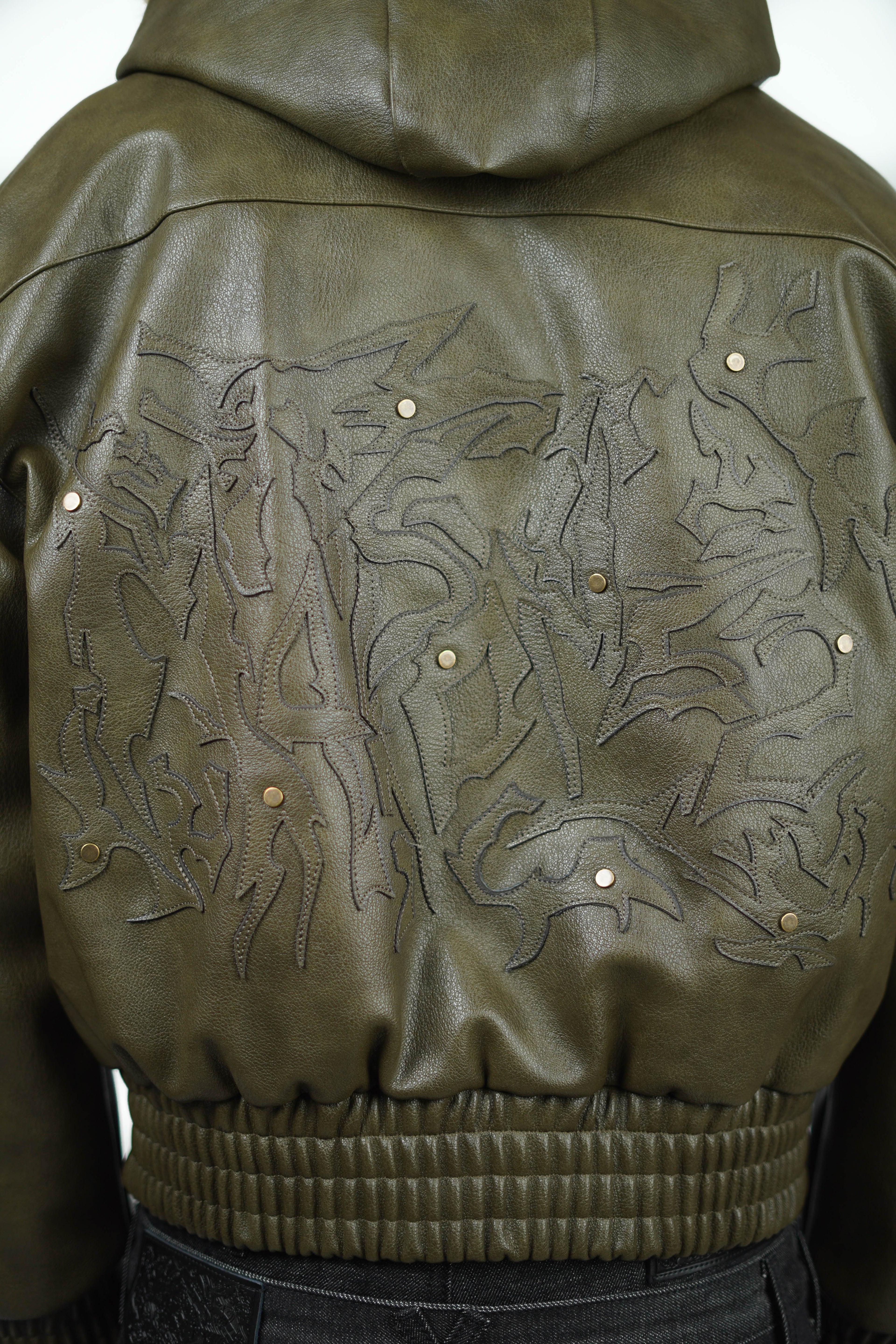 GREEN ABORNED JACKET