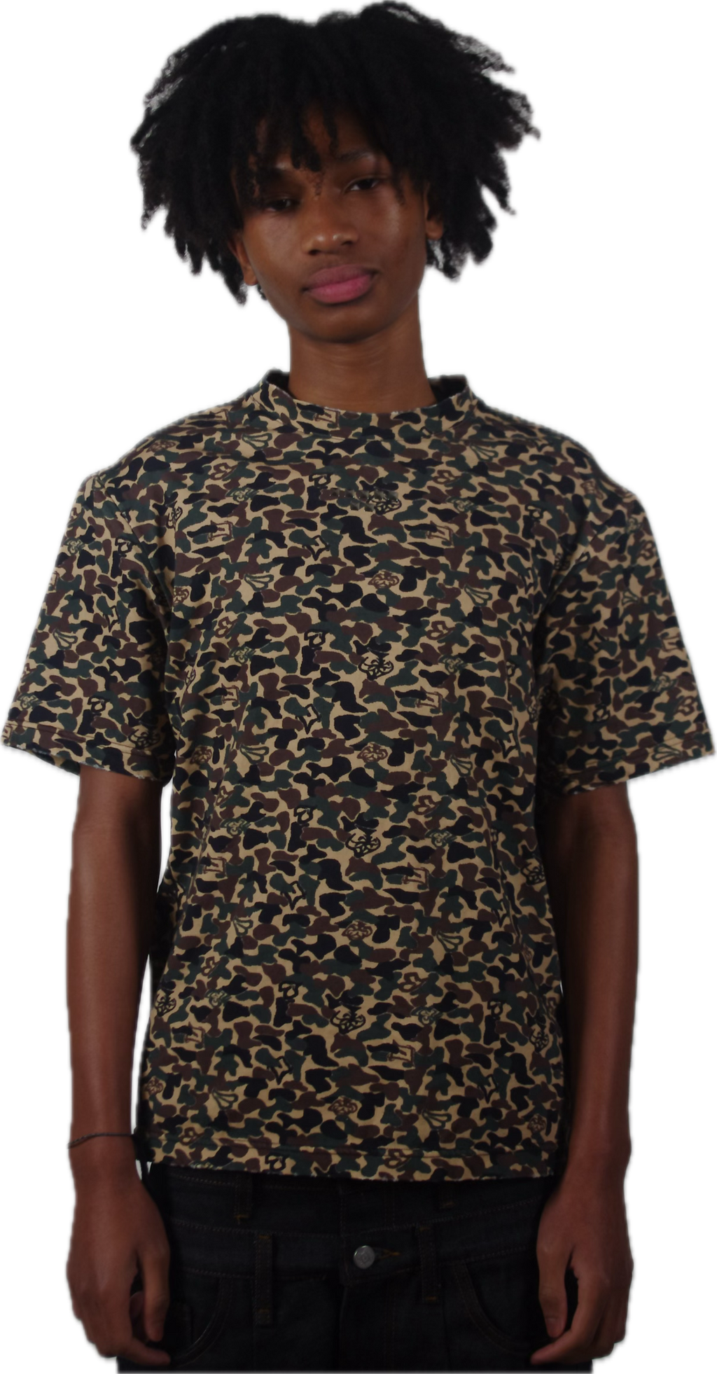 Studded Camo Tee