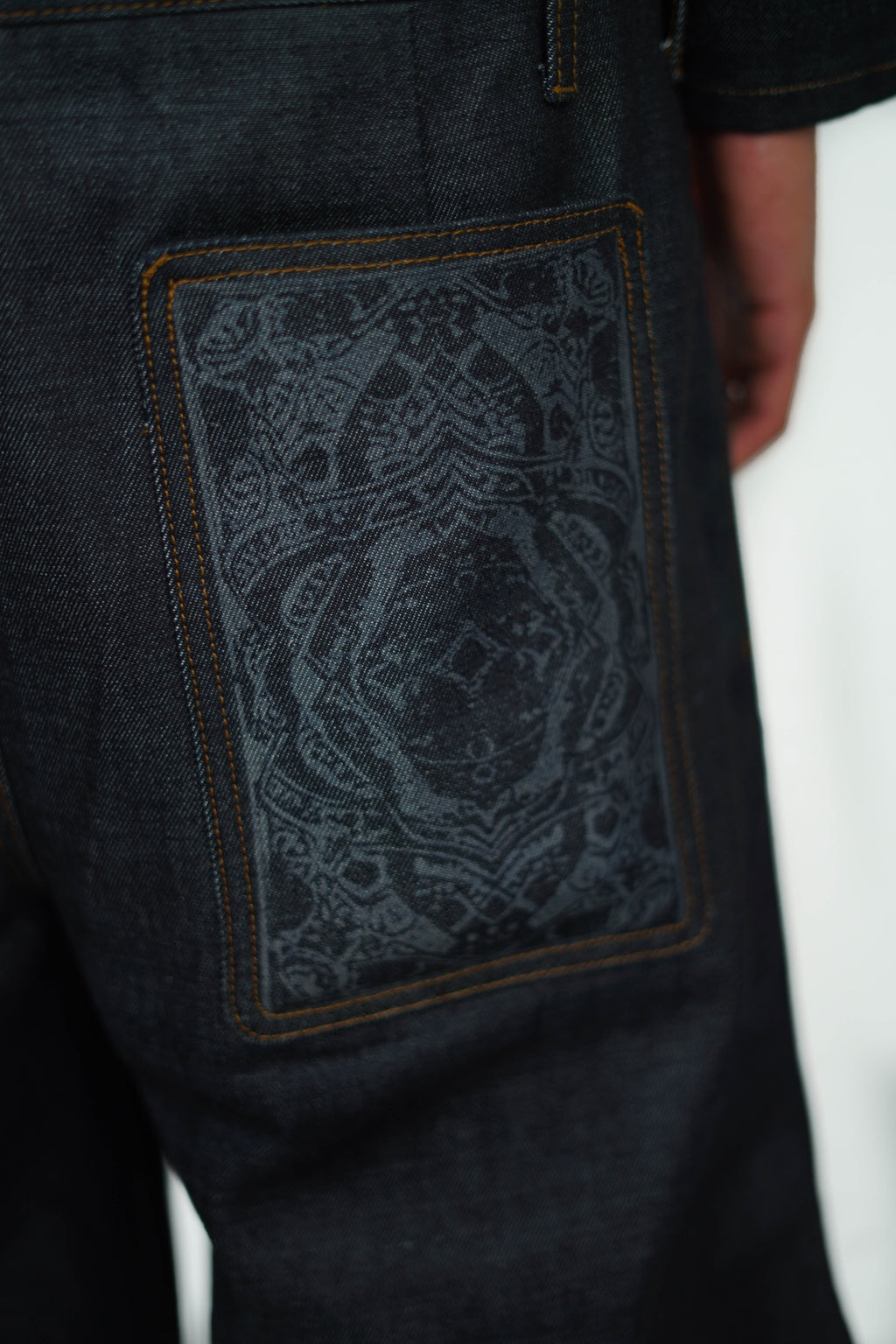 CARD SELVEDGE BLUE JEANS