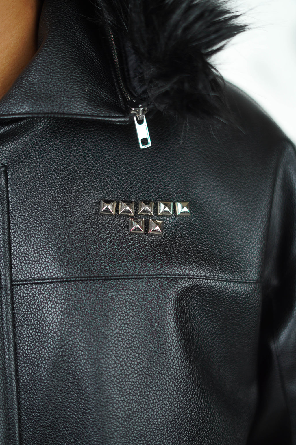 BLACK ABORNED JACKET