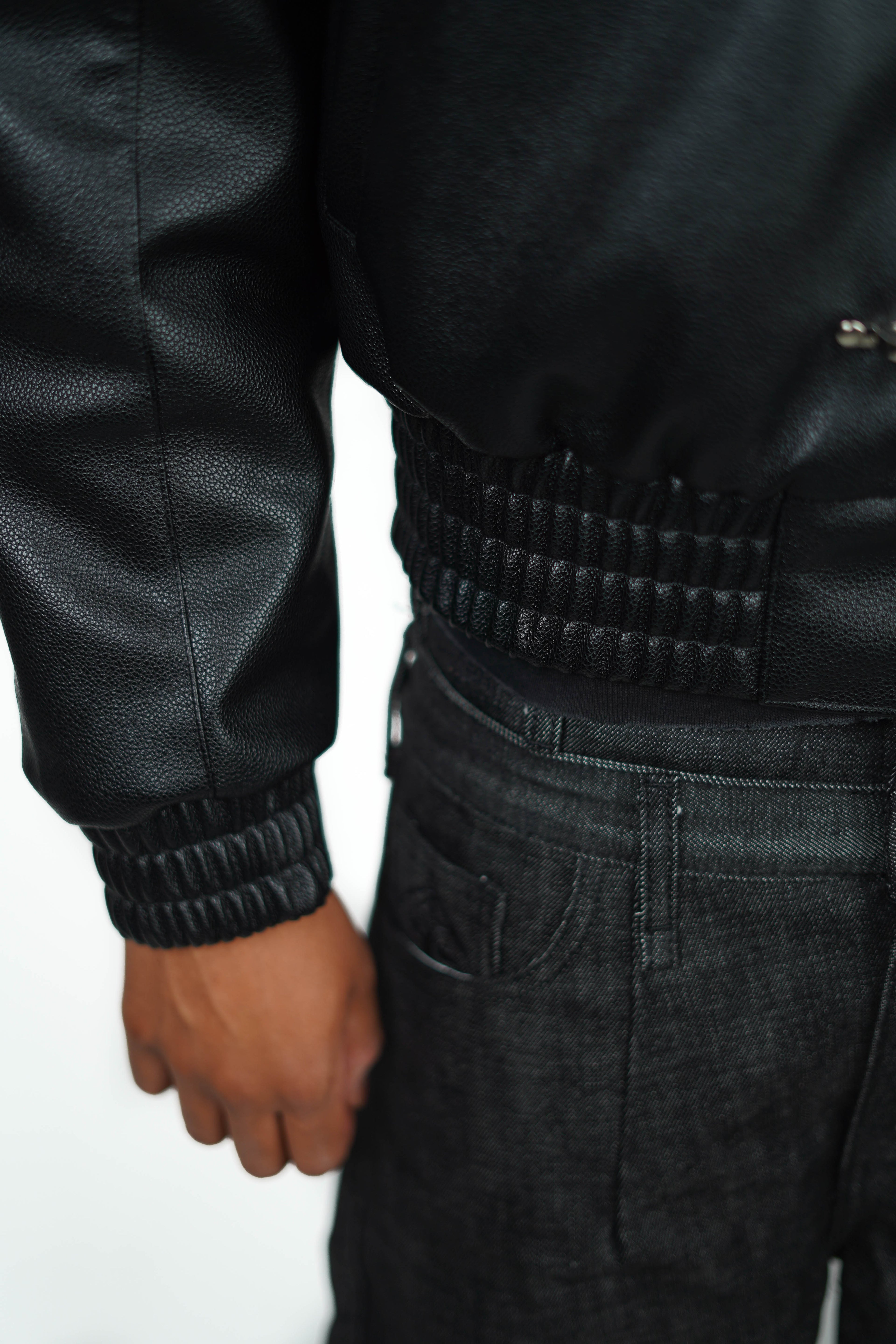 BLACK ABORNED JACKET