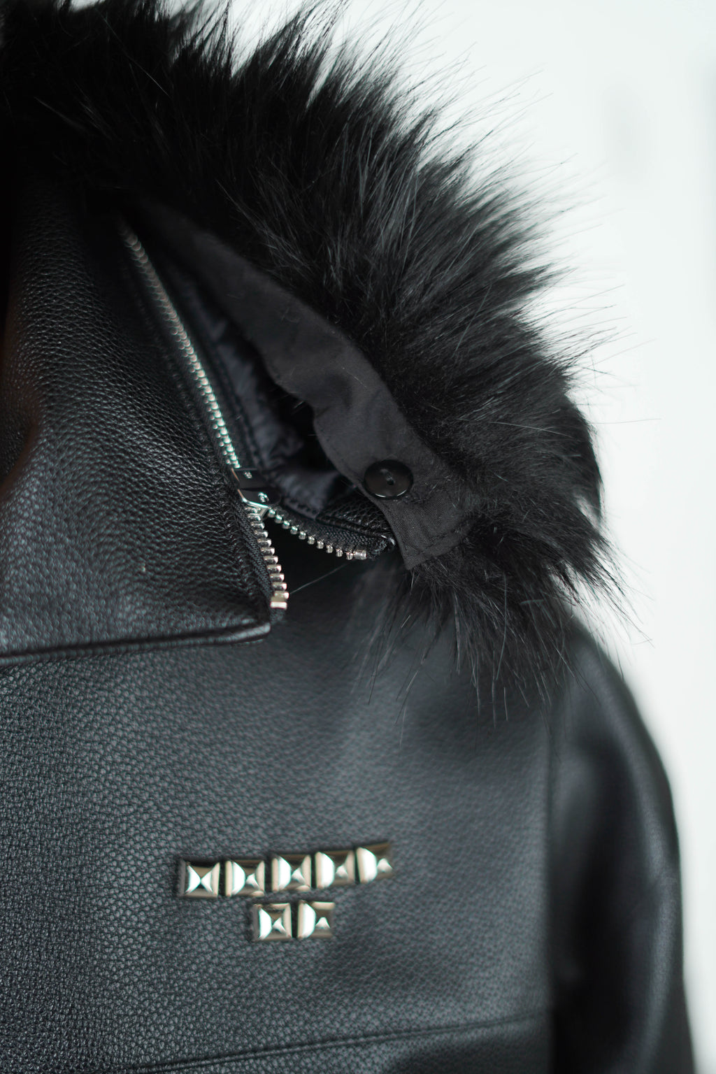 BLACK ABORNED JACKET