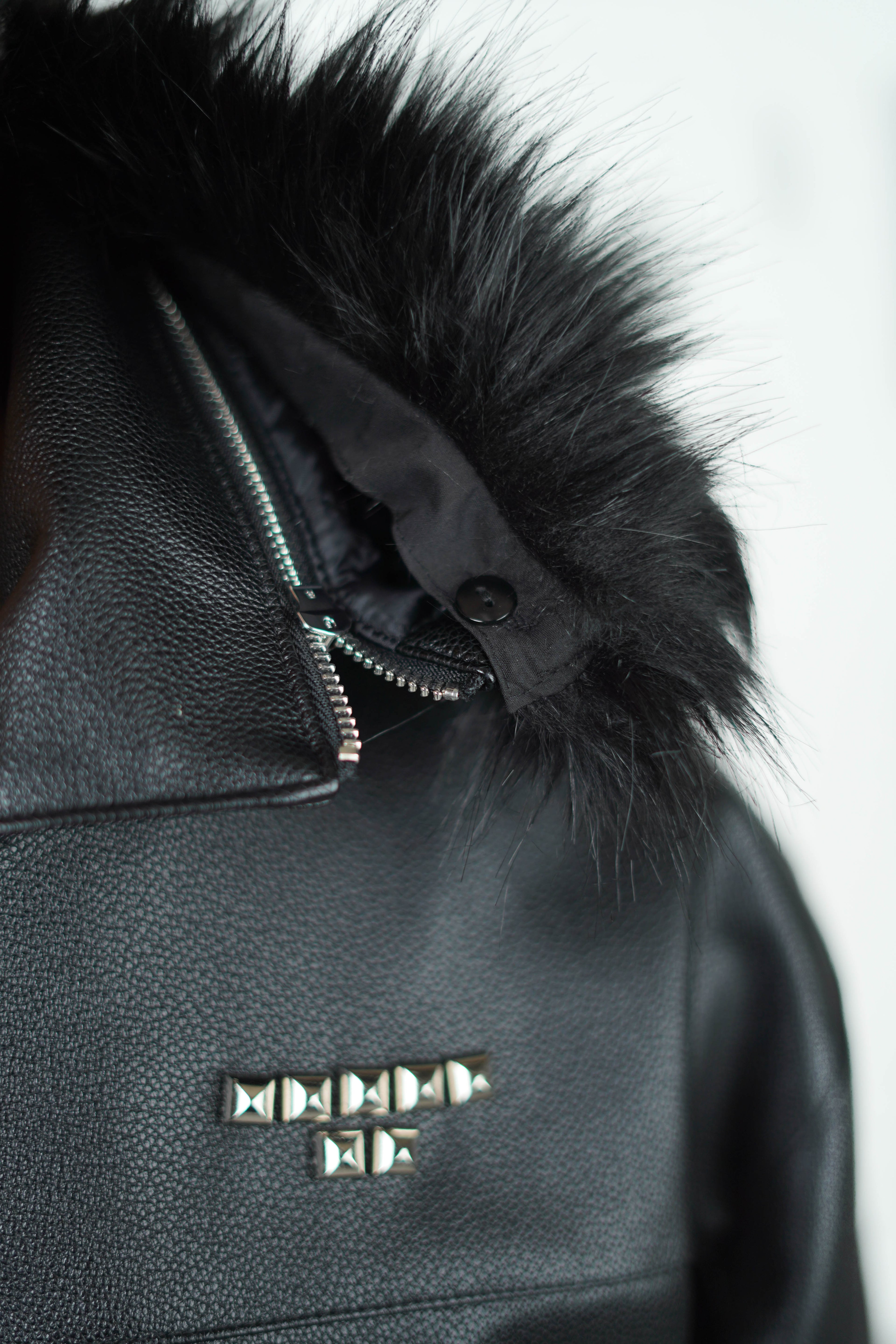 BLACK ABORNED JACKET