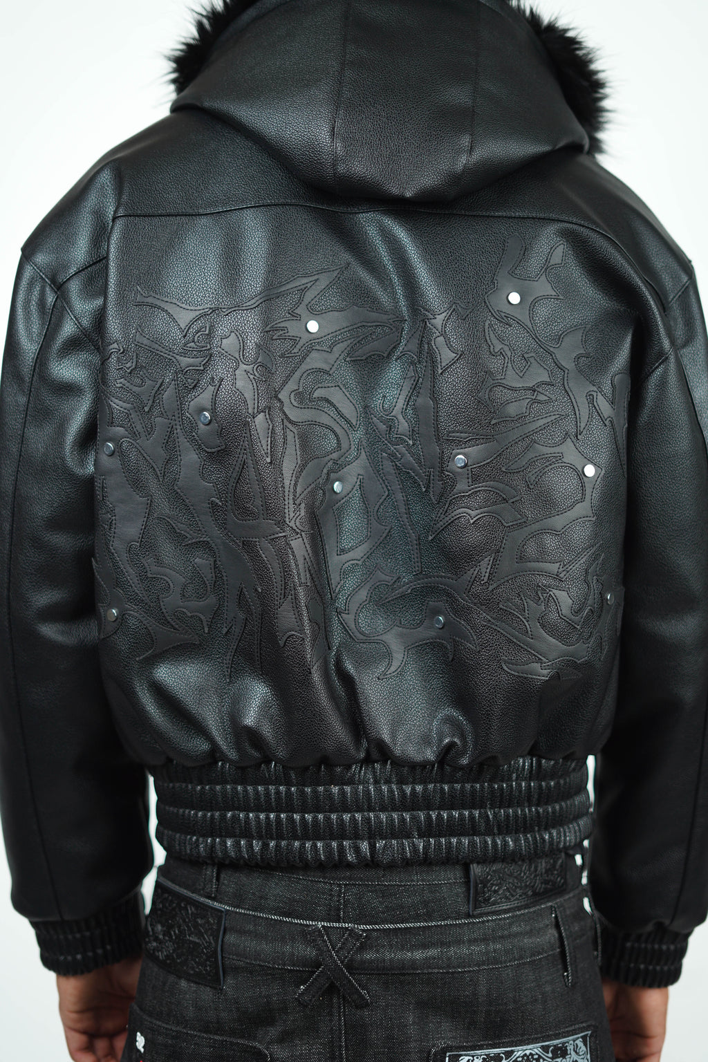 BLACK ABORNED JACKET