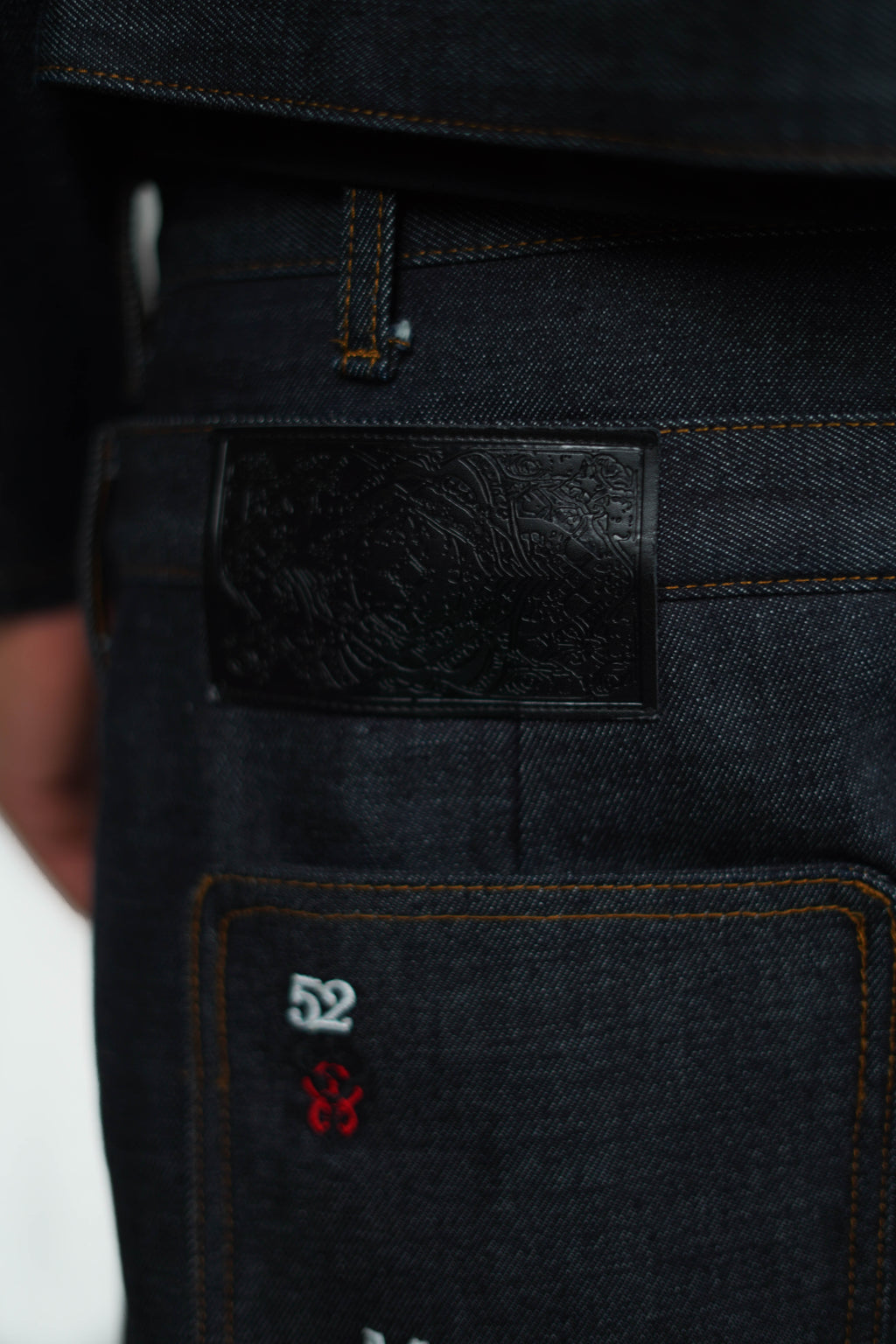 CARD SELVEDGE BLUE JEANS