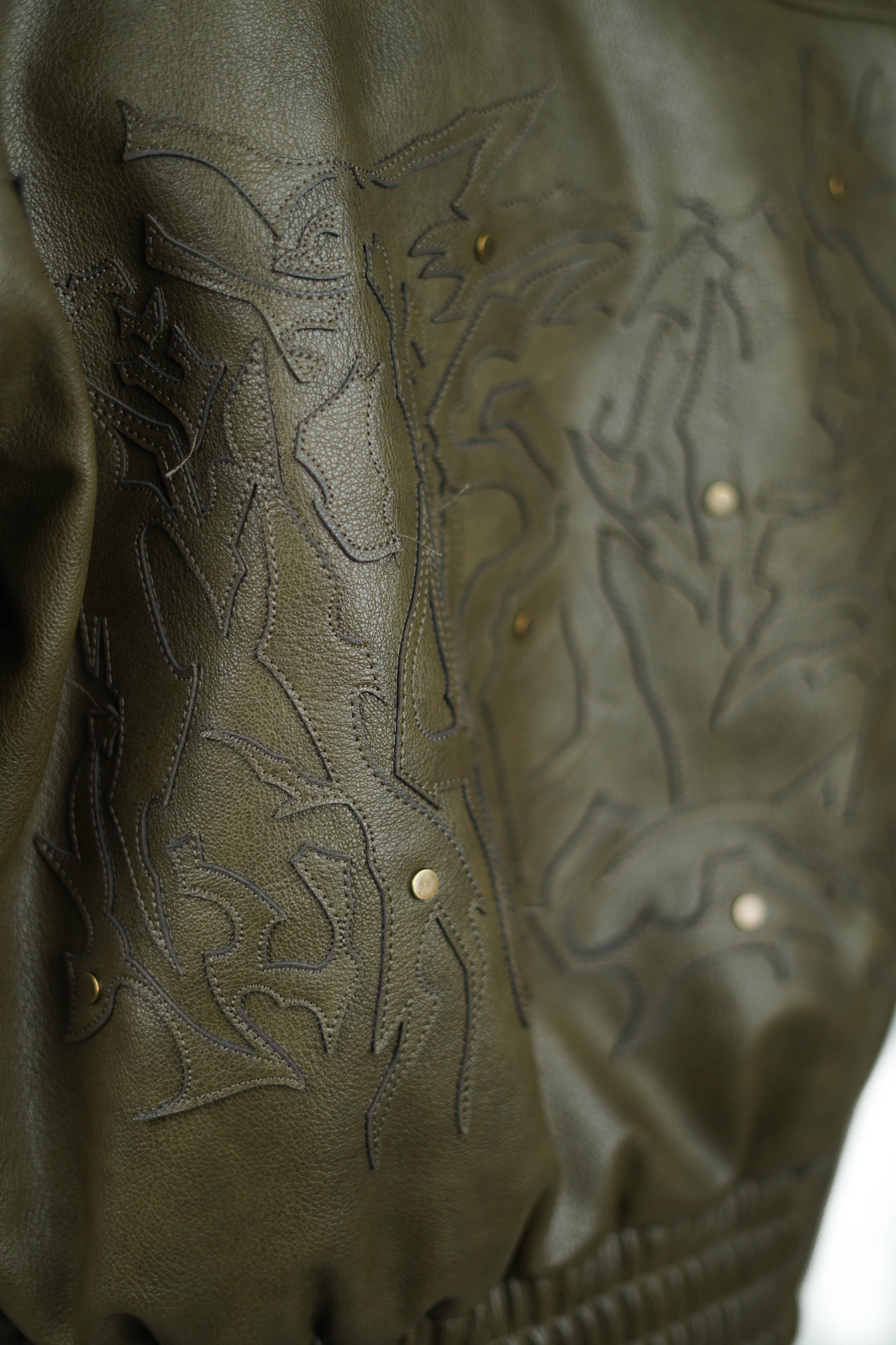 GREEN ABORNED JACKET
