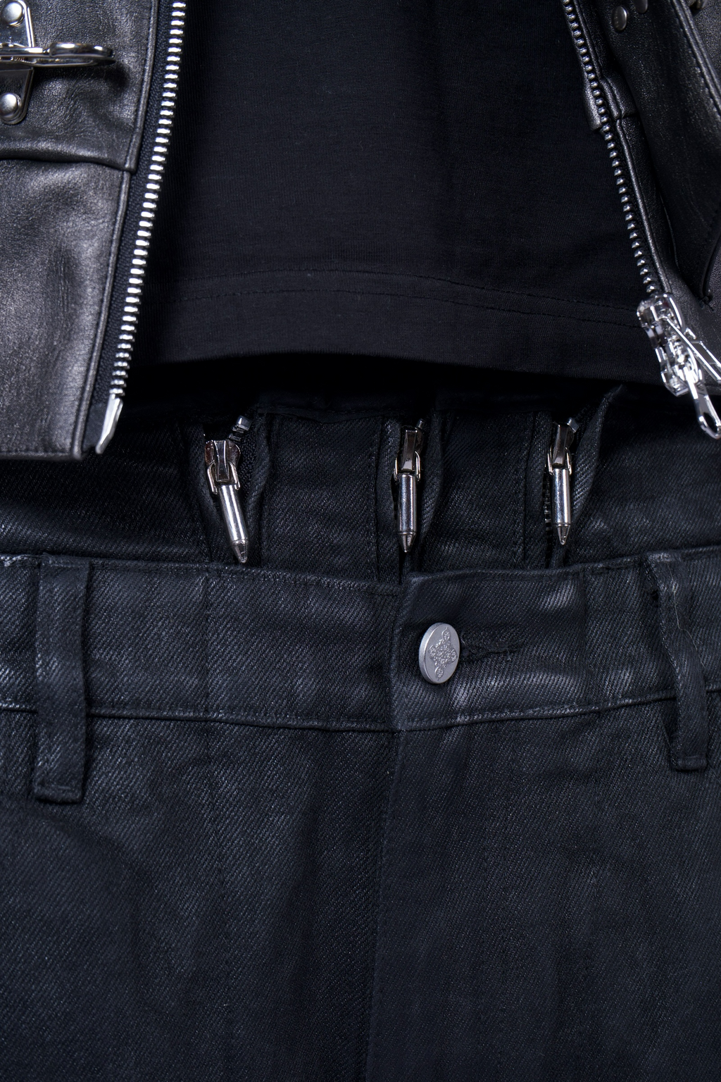 TRIPLE ZIP WAXED