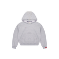 PRE-ORDERS GREY DOUBLE HOOD HOODIE