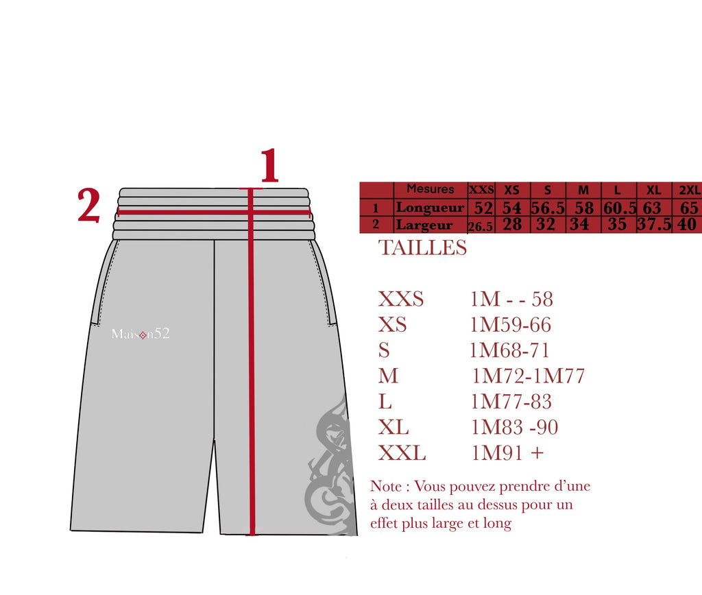 PRE ORDER SHORT 52 GREY