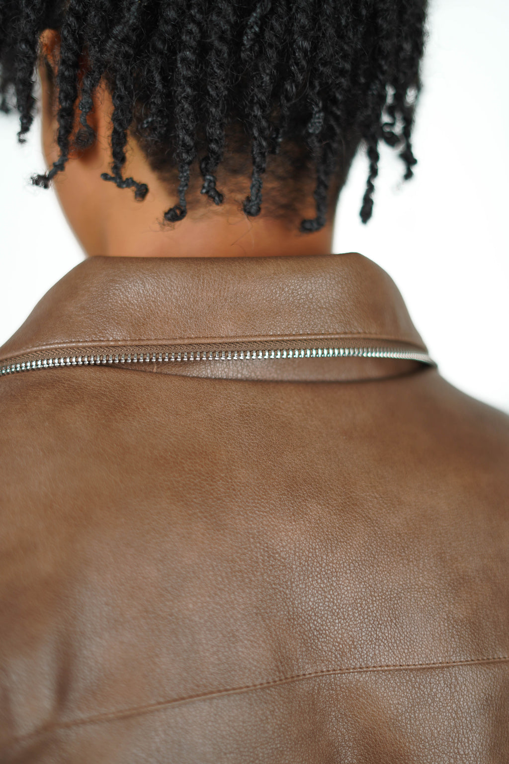 BROWN ABORNED JACKET