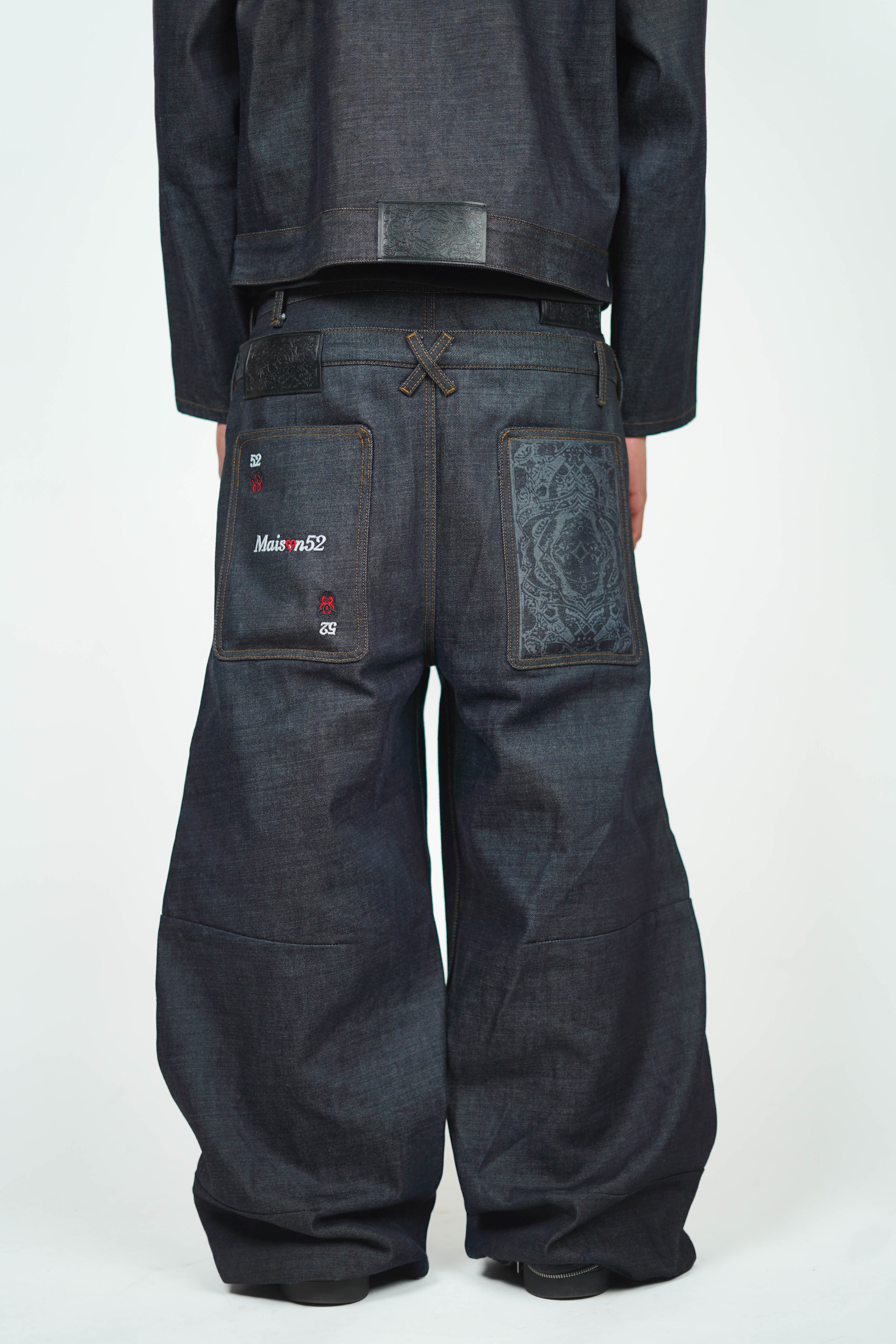 CARD SELVEDGE BLUE JEANS