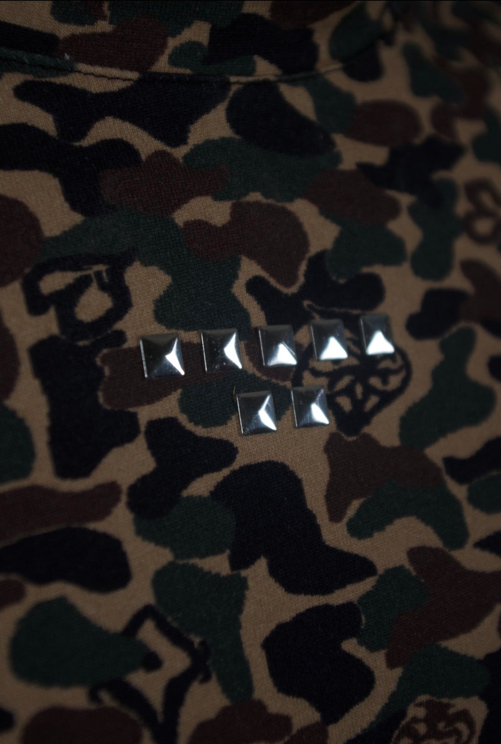 Studded Camo Tee