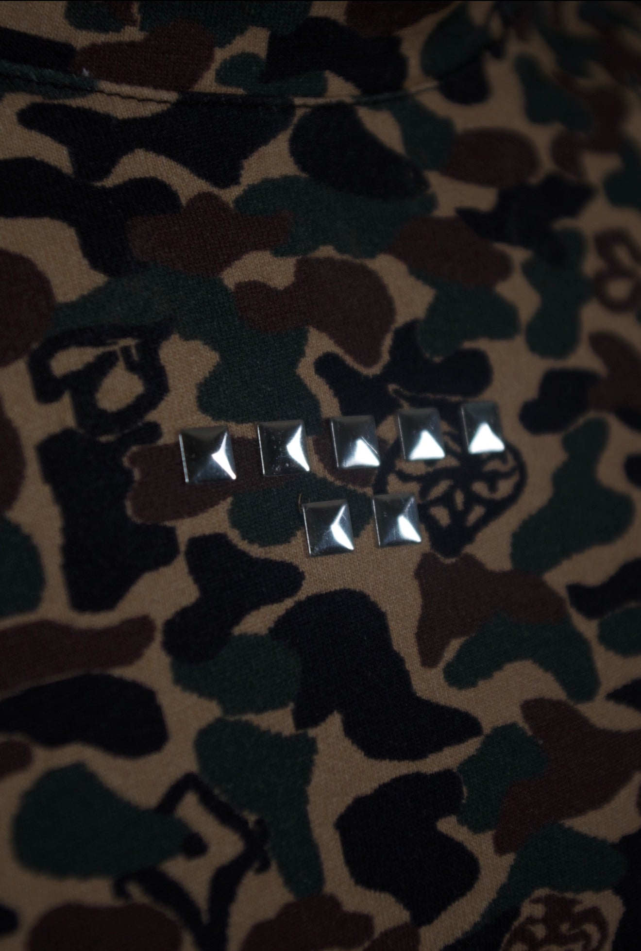 Studded Camo Tee