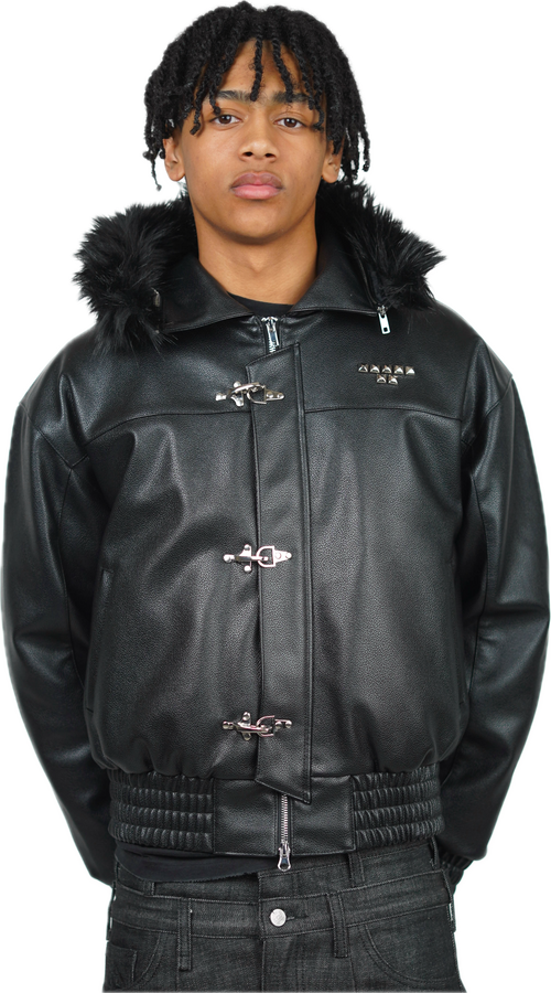 BLACK ABORNED JACKET