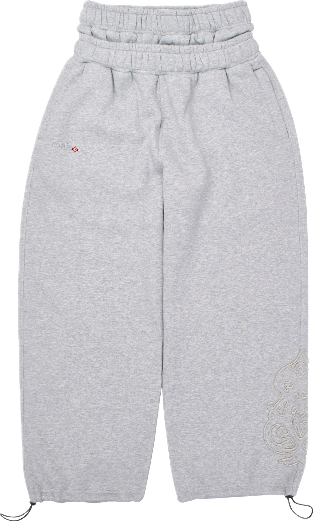 CARD SWEAT PANT grey