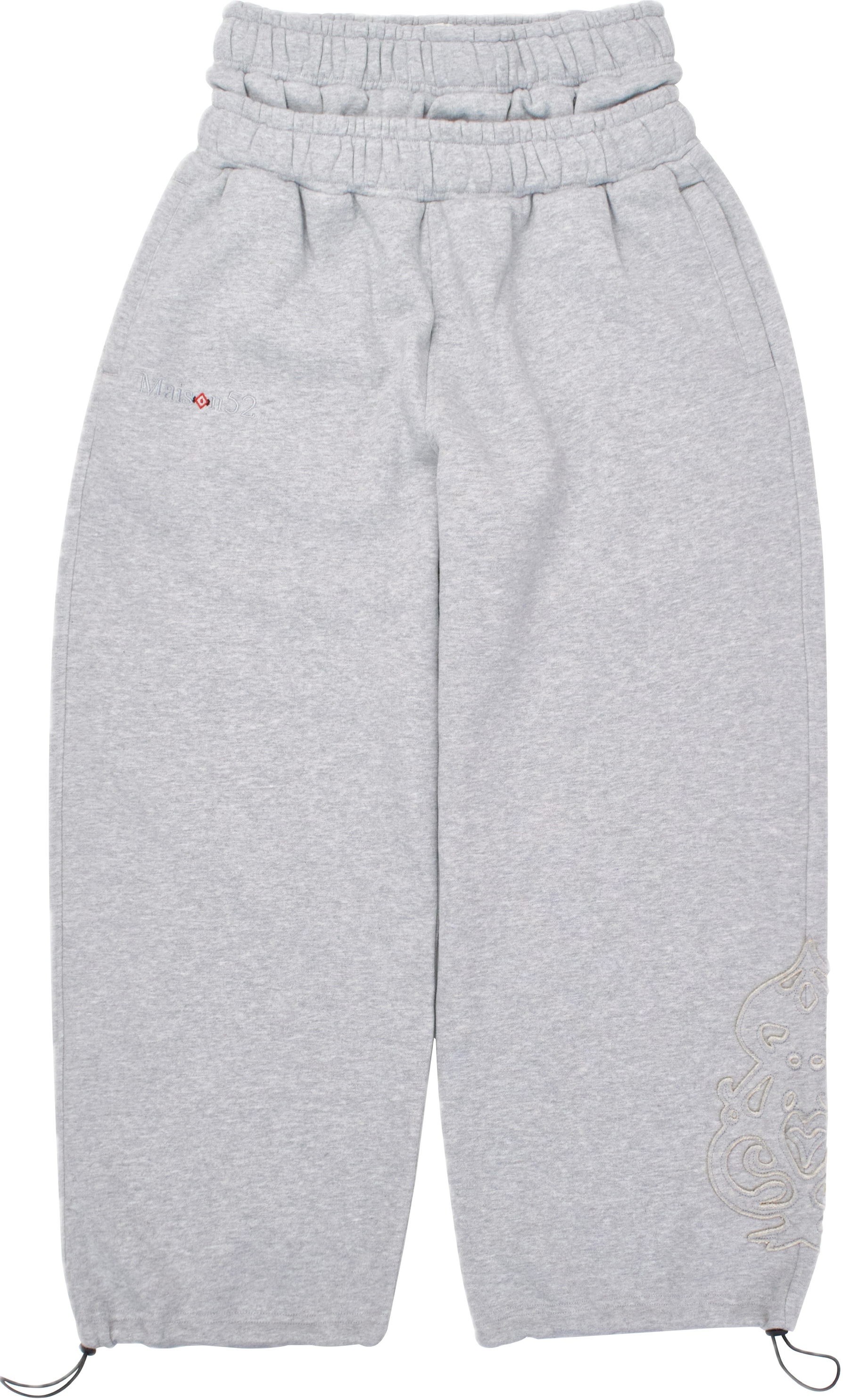 CARD SWEAT PANT grey