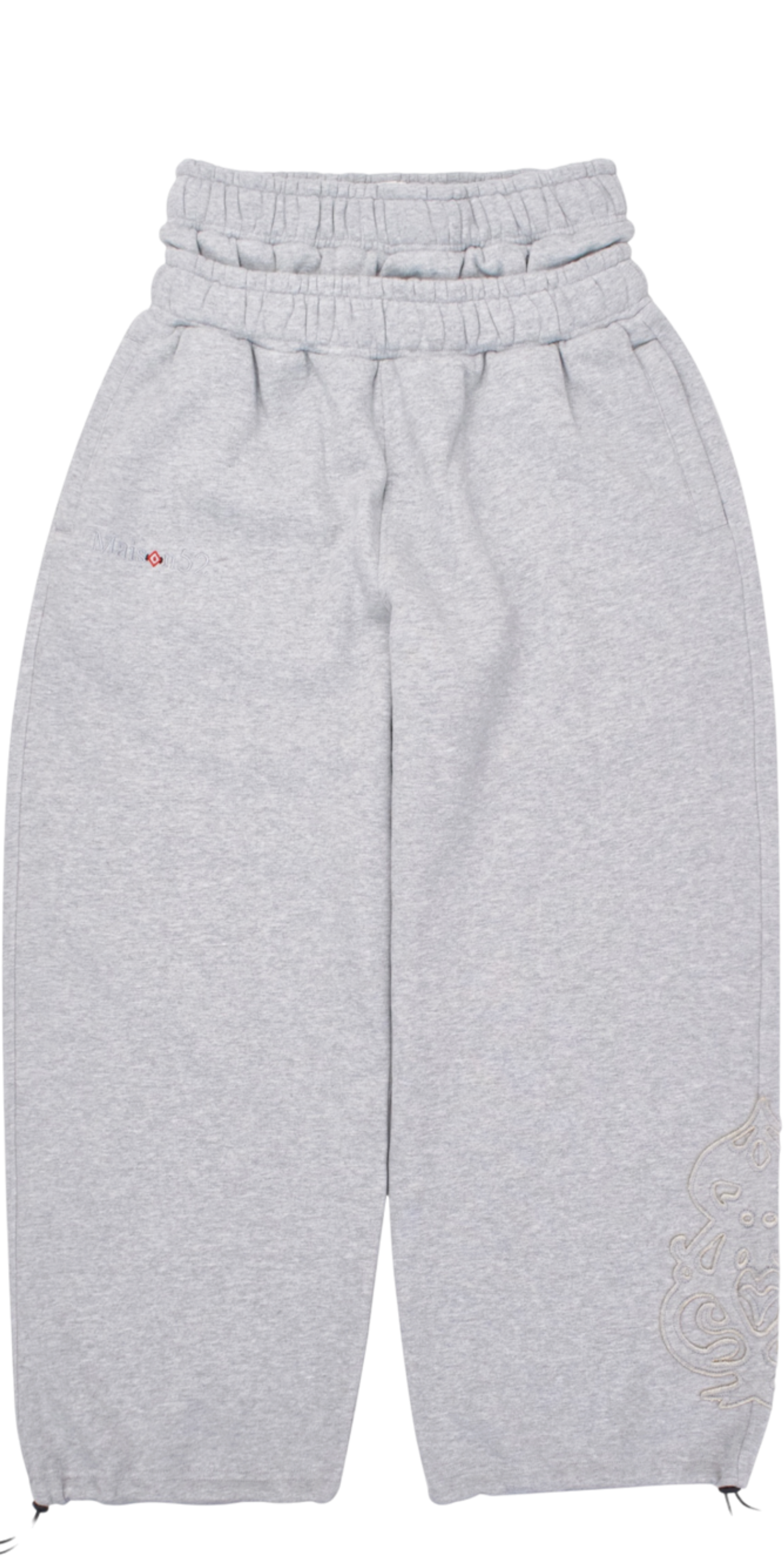 CARD SWEAT PANT grey