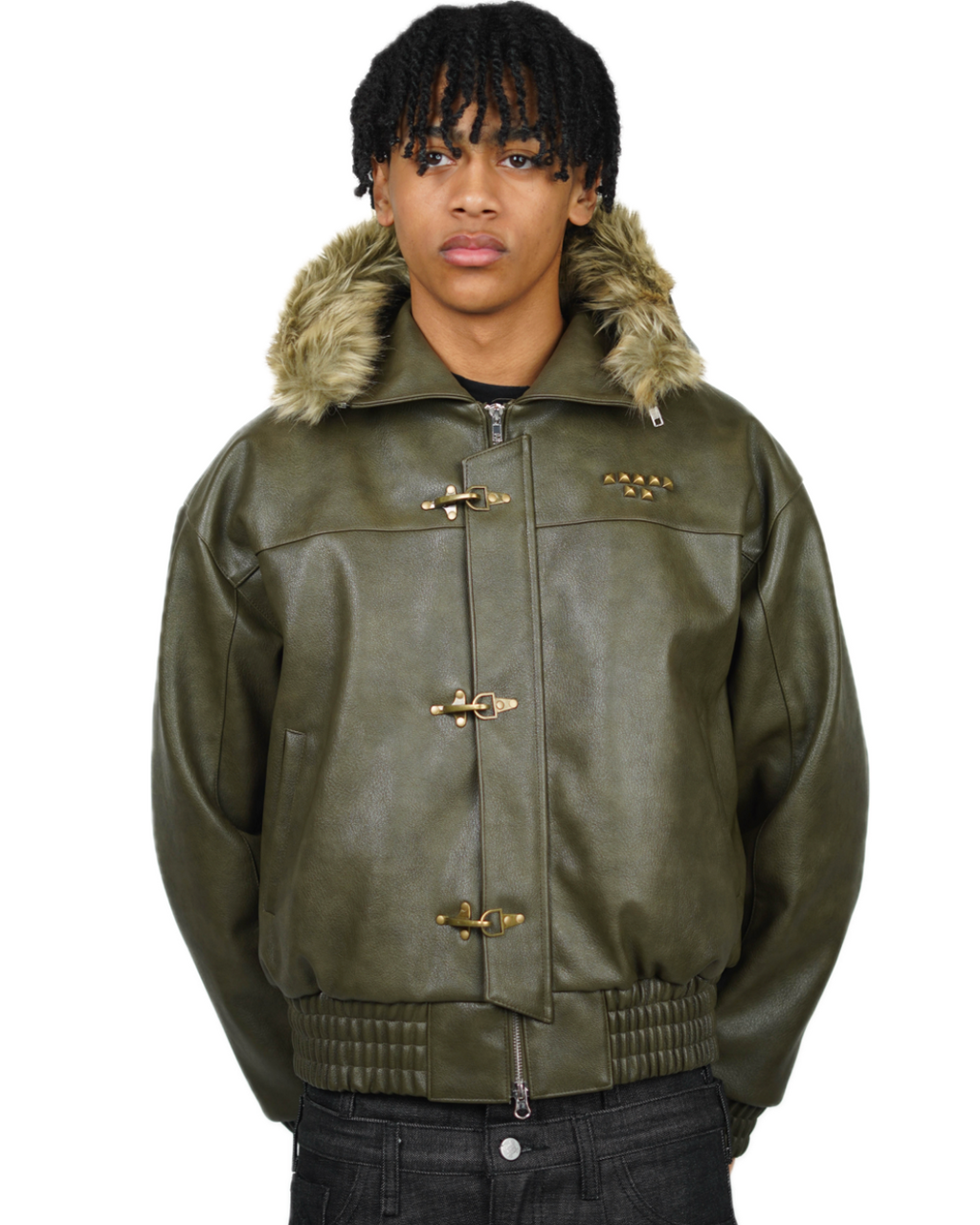GREEN ABORNED JACKET