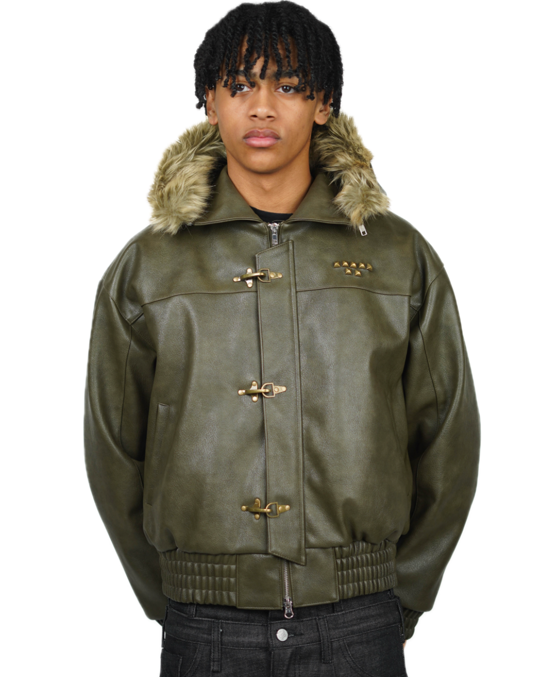 GREEN ABORNED JACKET