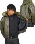 GREEN ABORNED JACKET