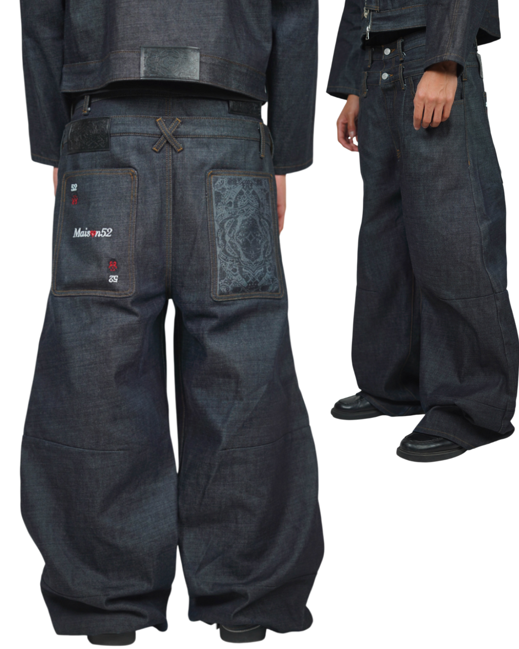 CARD SELVEDGE BLUE JEANS