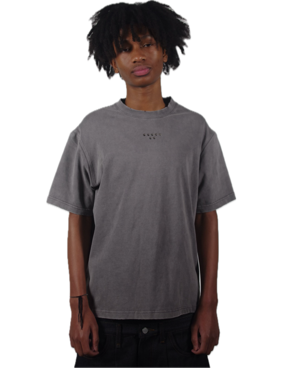 Studded Grey Tee