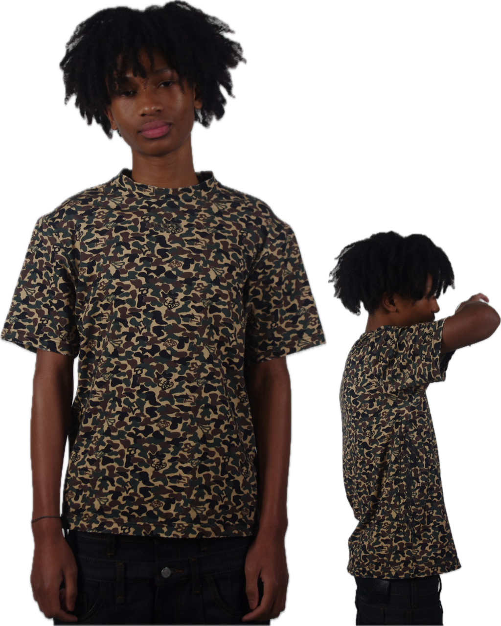 Studded Camo Tee