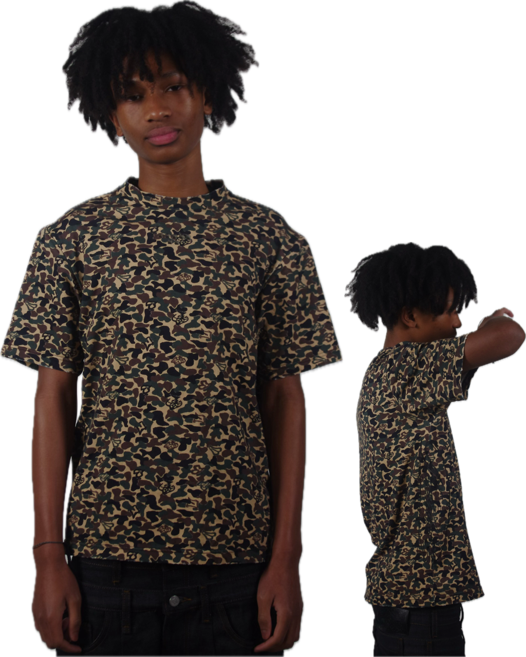 Studded Camo Tee